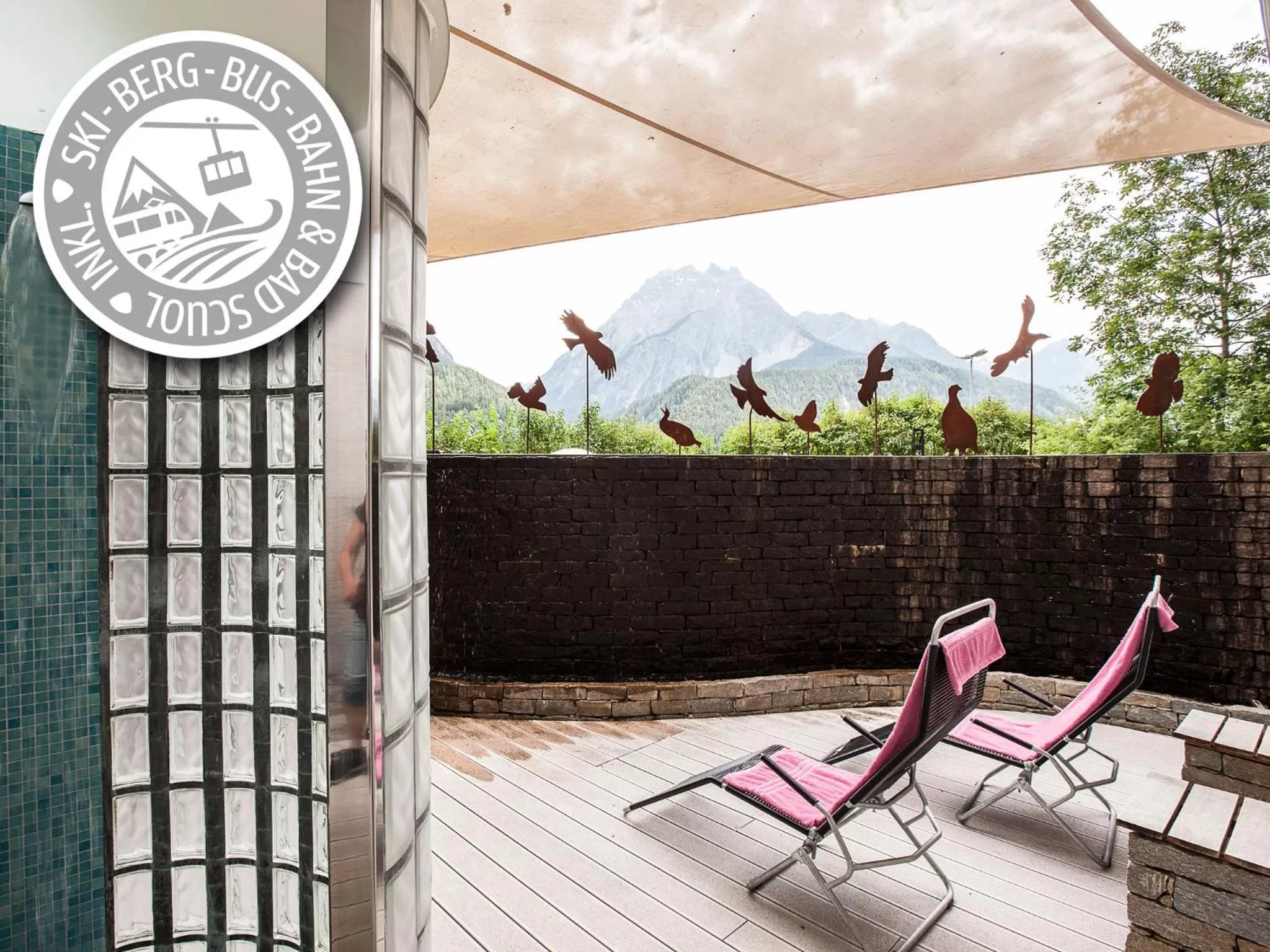 Spa and wellness centre/facilities in Hotel Belvedere Scuol