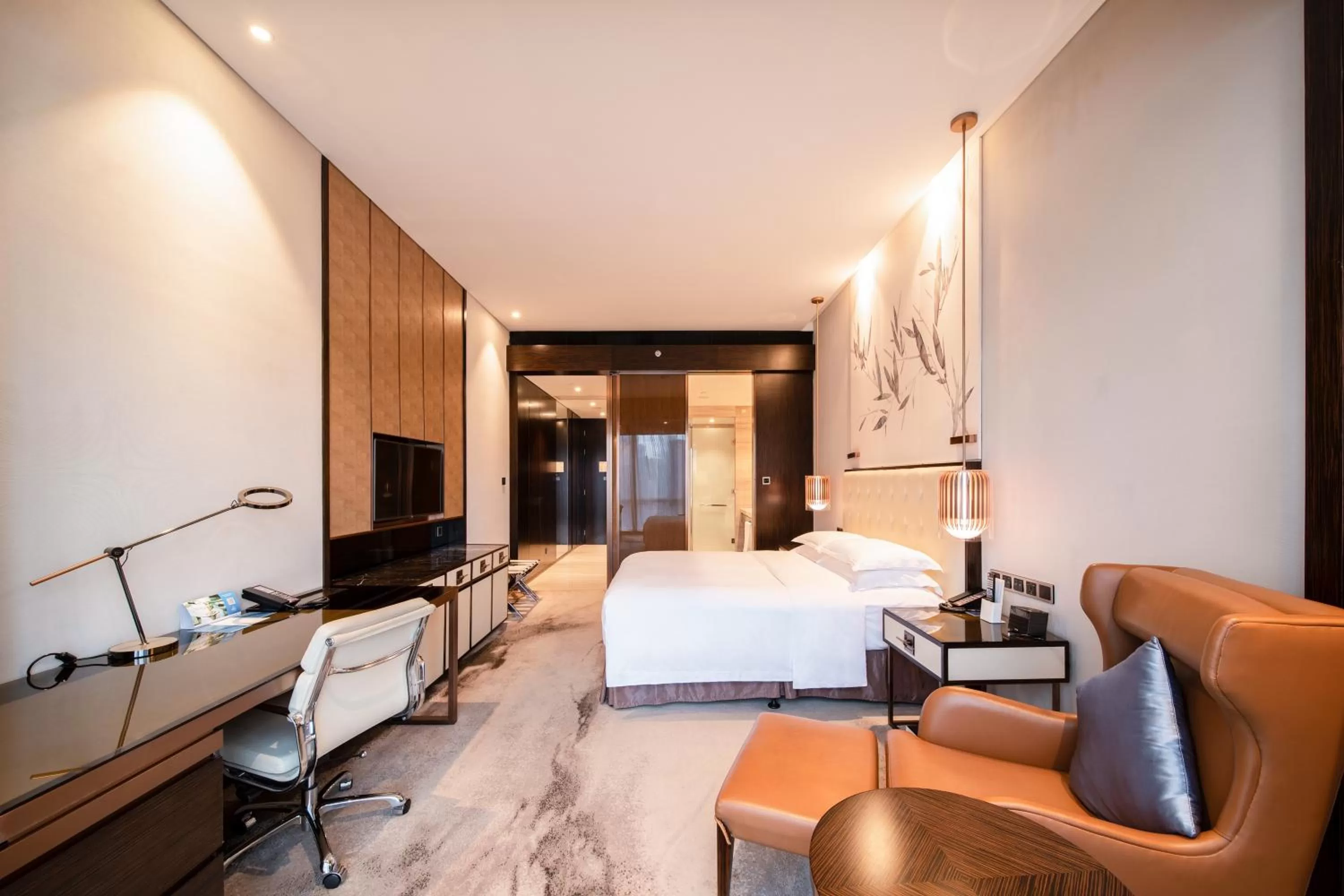 Bedroom, Bed in Hilton Shenzhen Futian