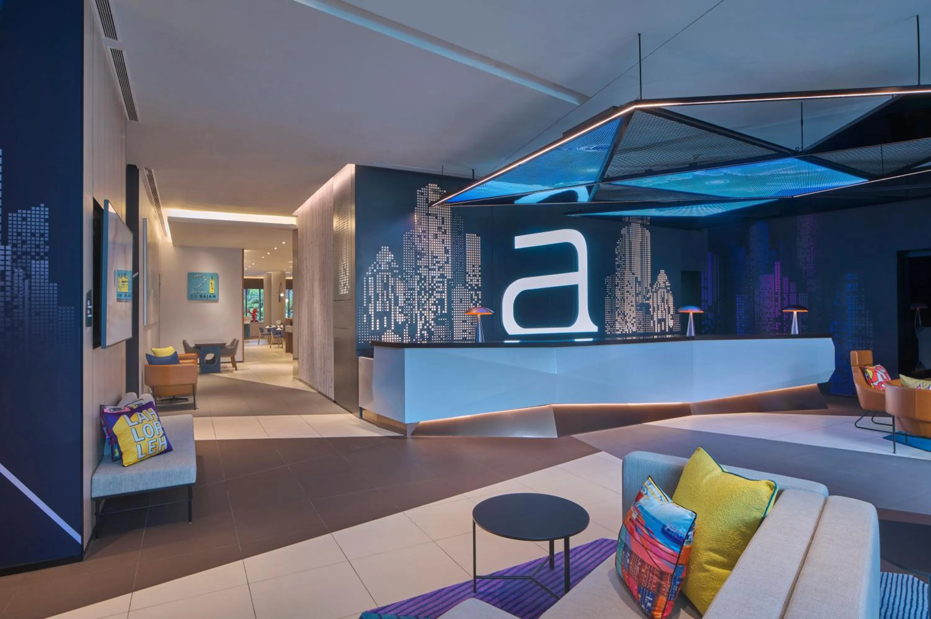 Lobby or reception in Aloft Singapore Novena