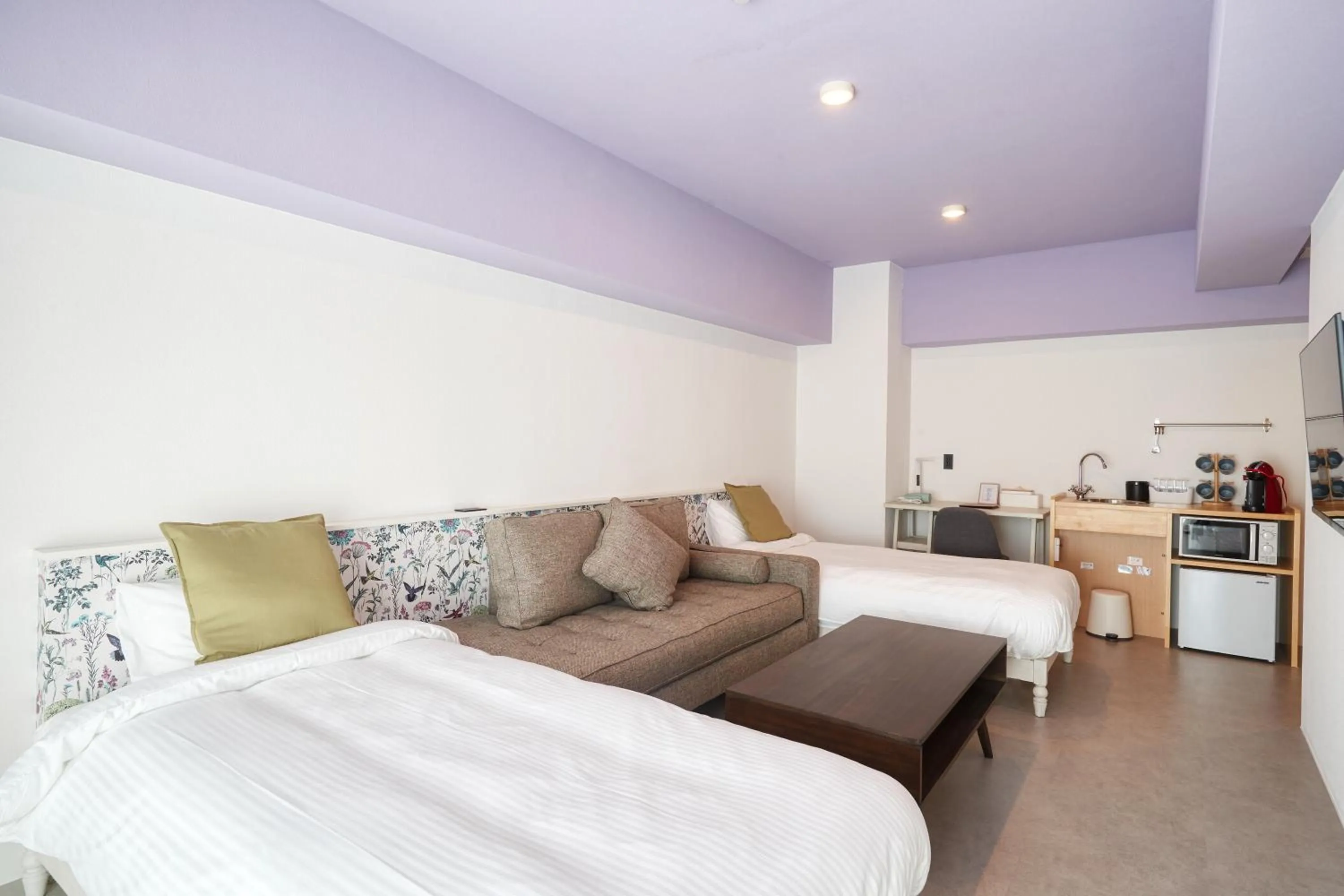 Bed in Glory island okinawa SOBE