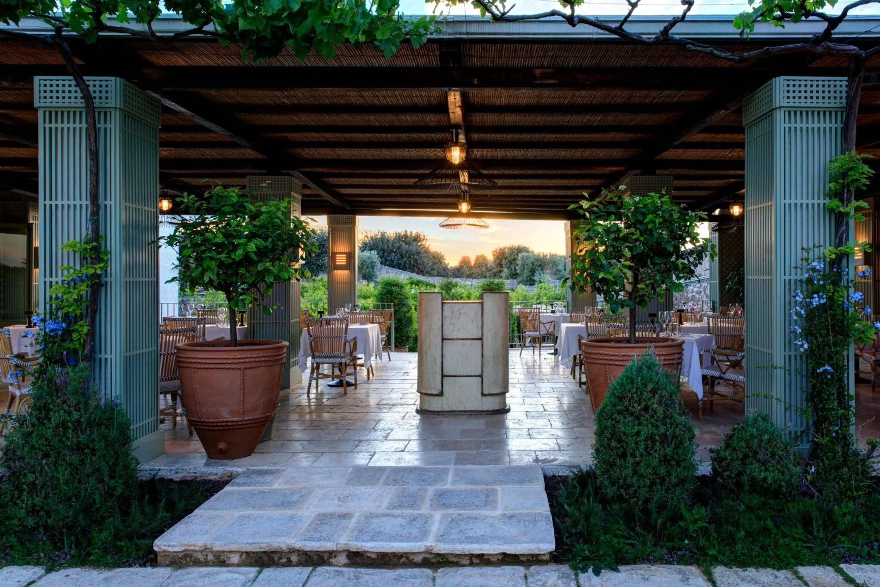 Restaurant/places to eat in Rocco Forte Masseria Torre Maizza