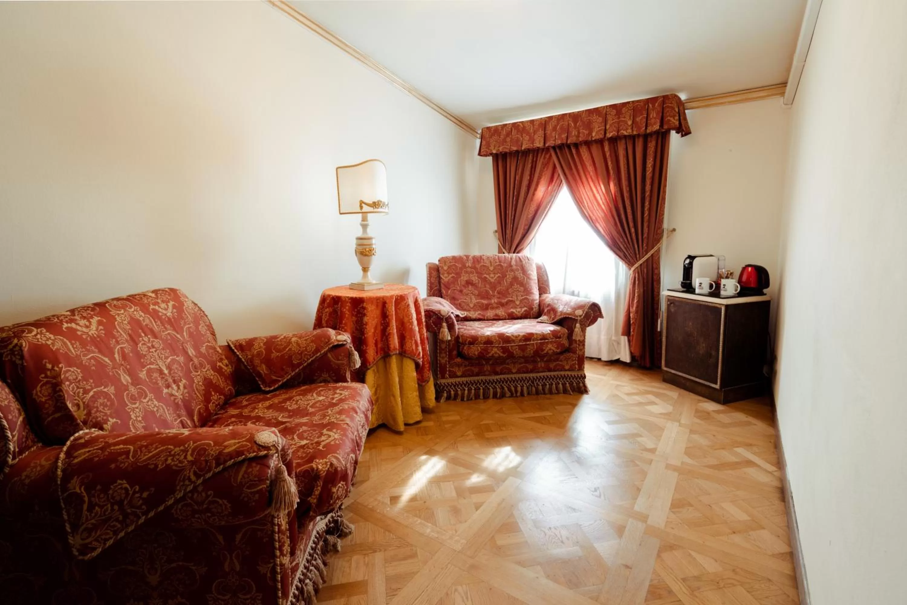 Living room in Hotel Palazzo Alexander