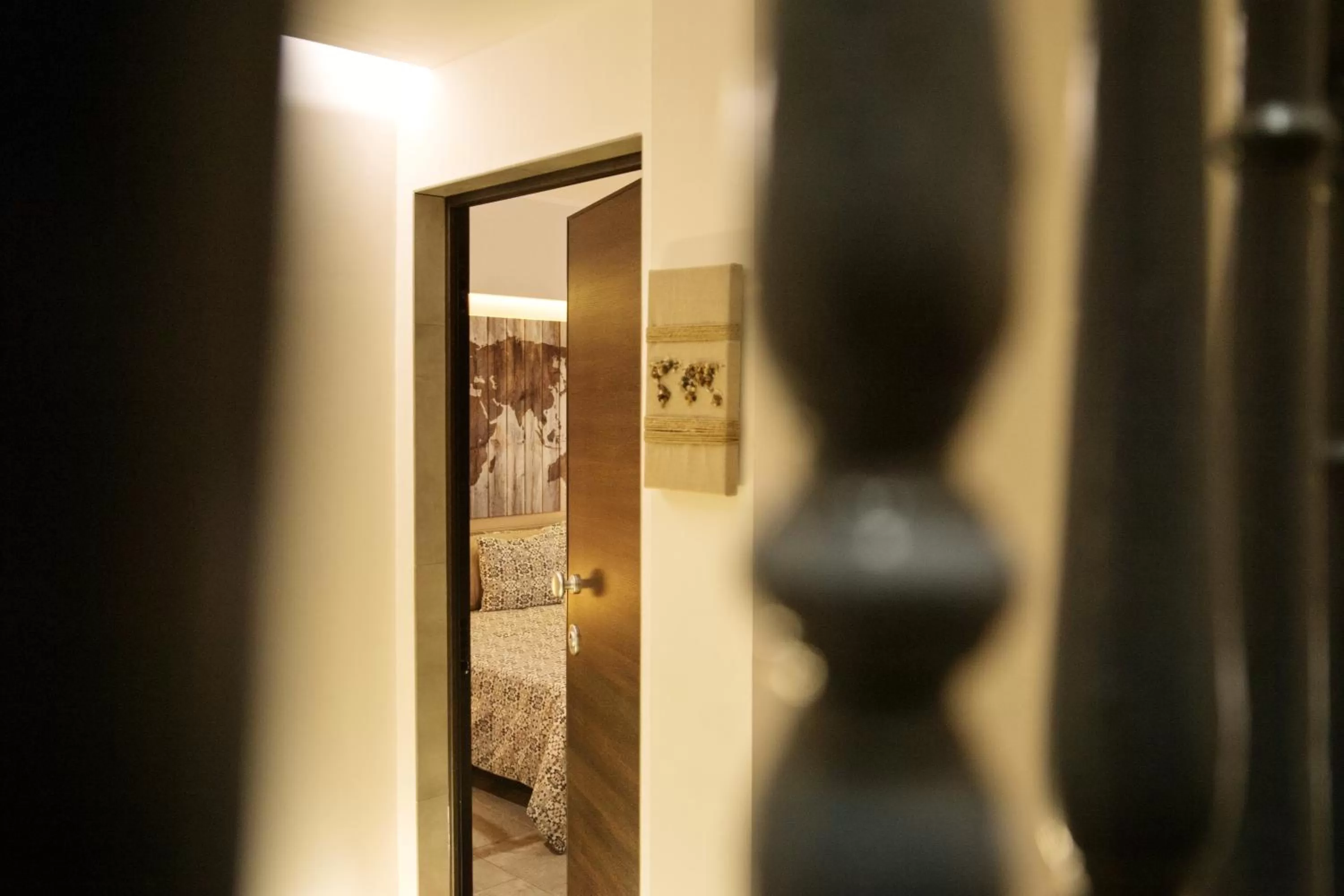 Decorative detail in Guest House Centrale