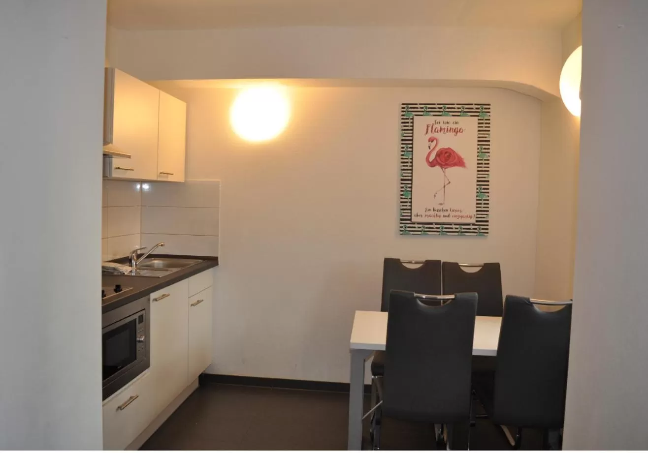 Dining area, Kitchen/Kitchenette in New Age Boardinghouse