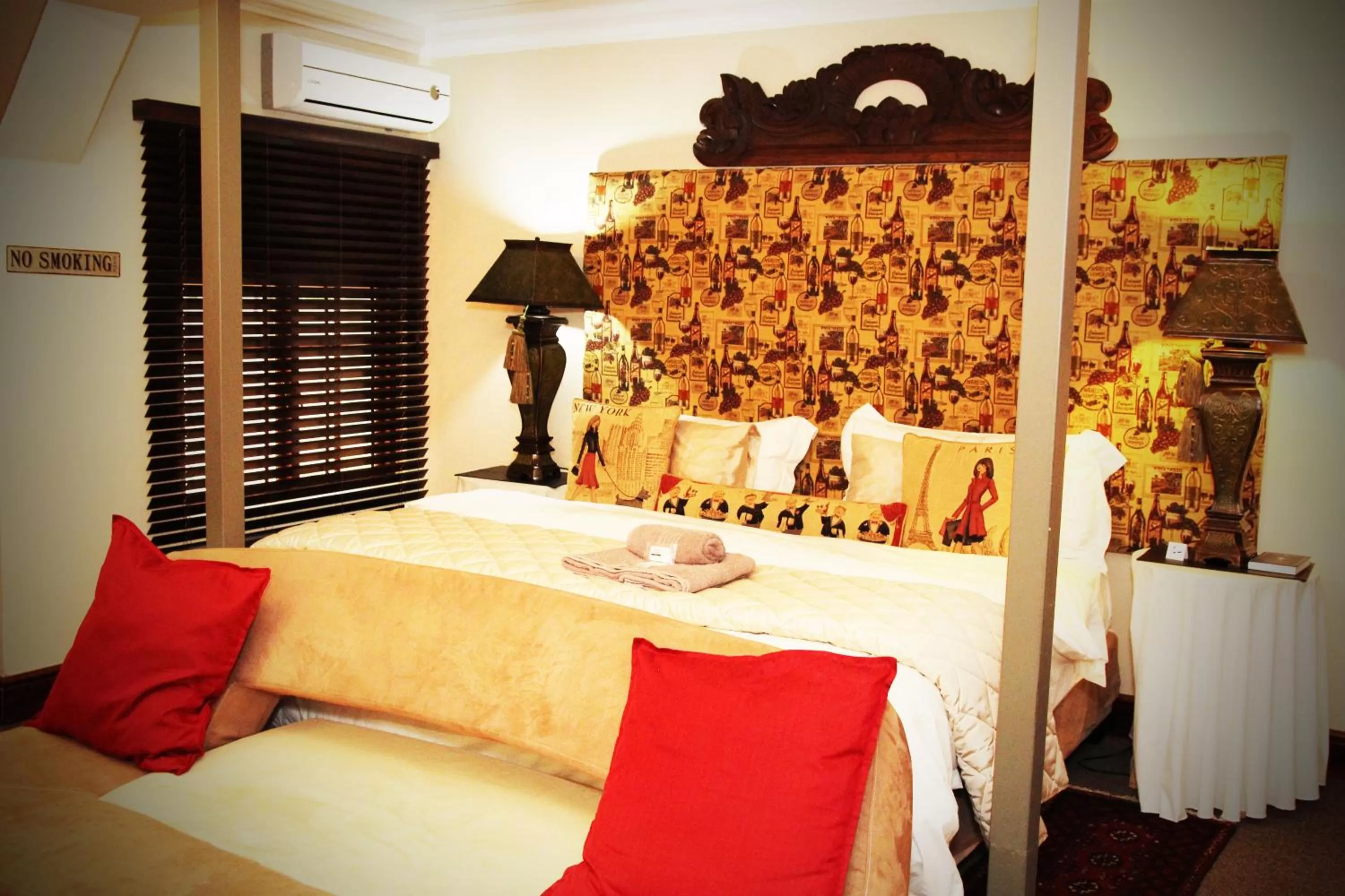 Bed in Victoria Manor