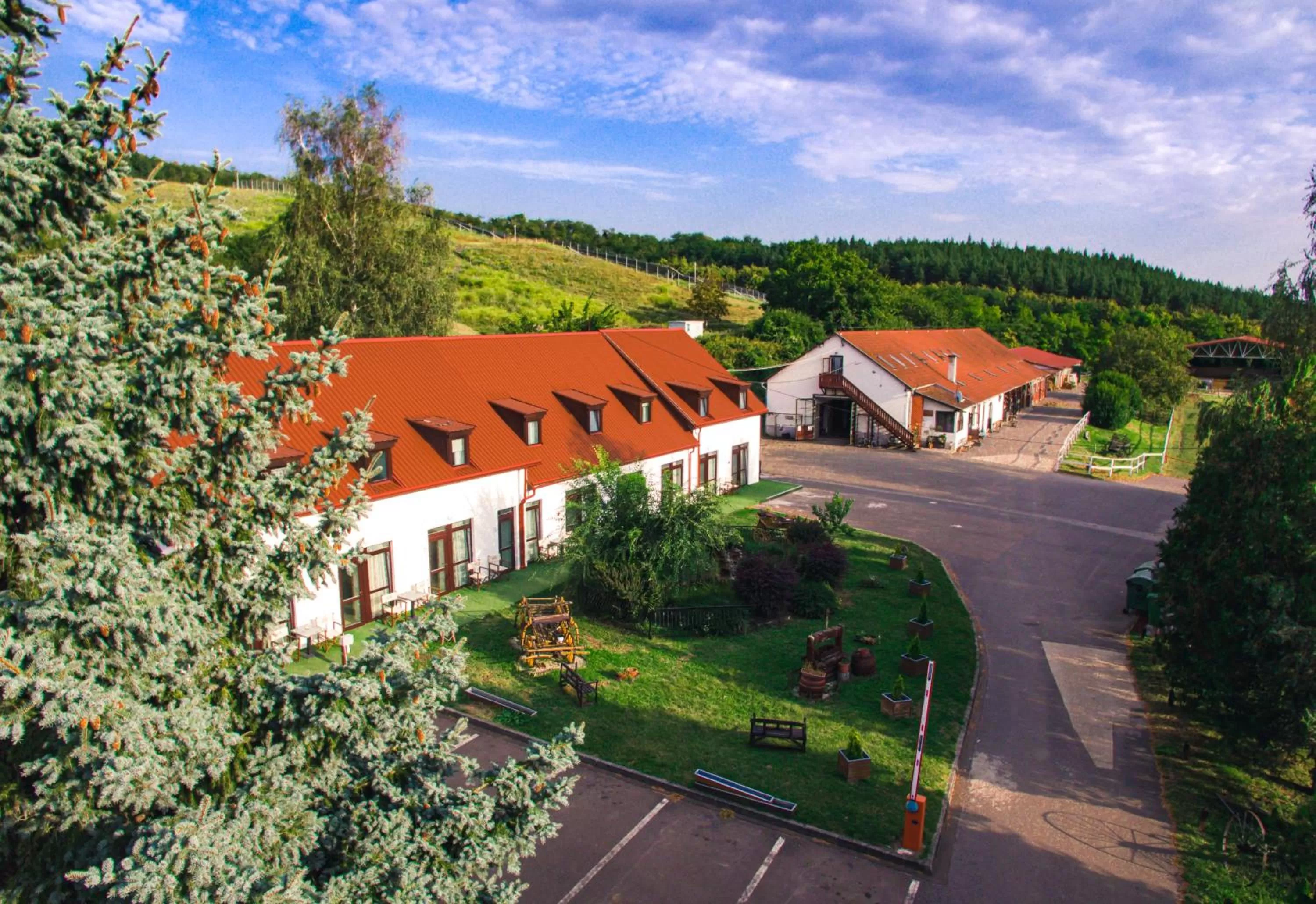Bird's-eye View in Mátyus Udvarház Kengyel Fogadó Eger