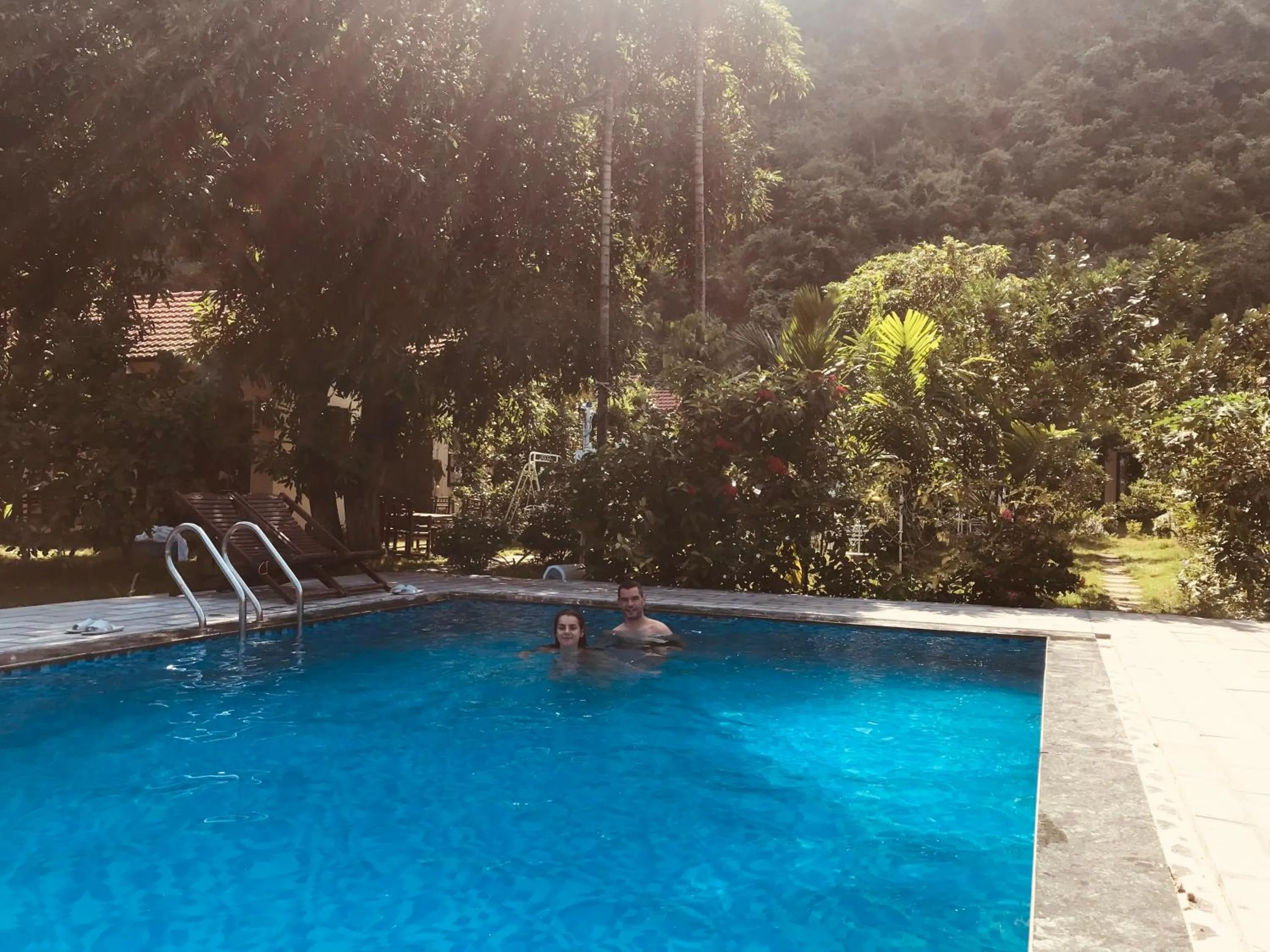 Swimming pool in Trang An Retreat