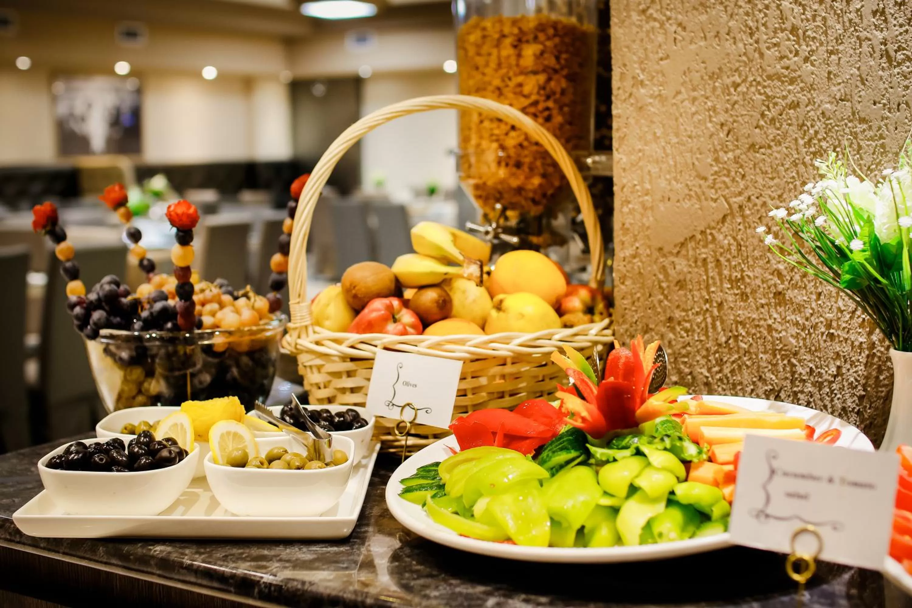 Breakfast in Hotel Orion Tbilisi