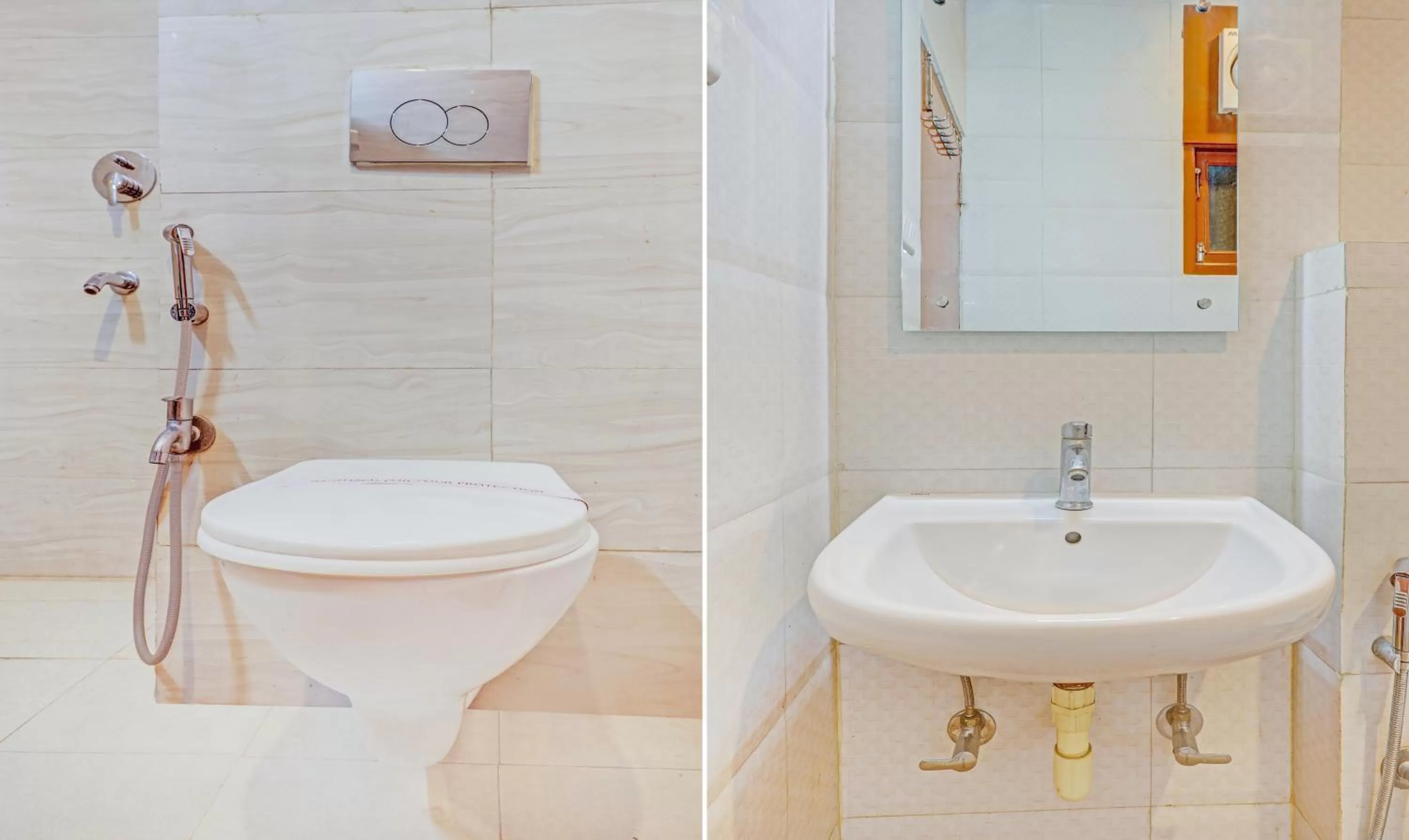 Bathroom in Treebo Trend Silver Stallion