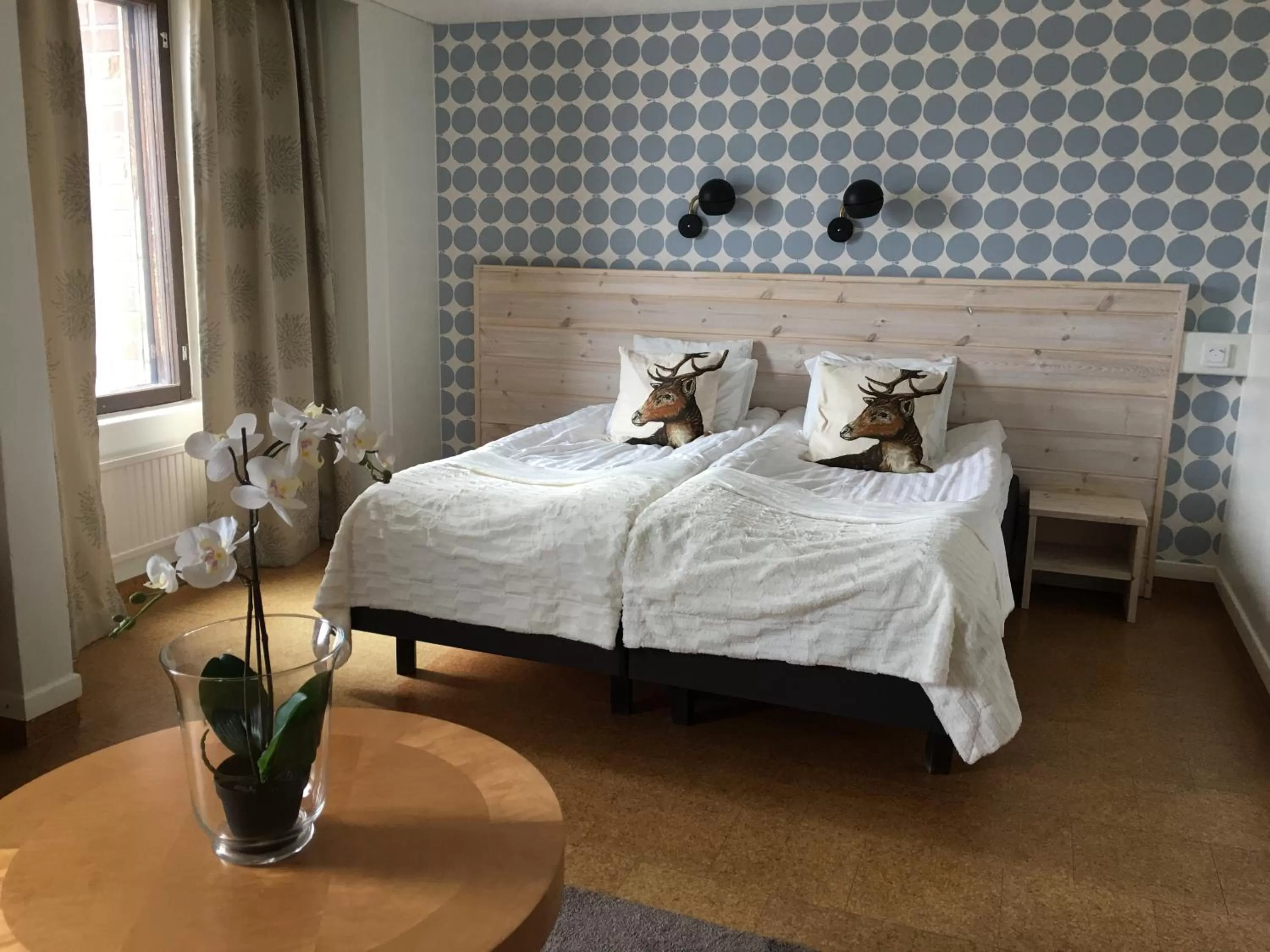 Bed in Hotelli Pellonhovi