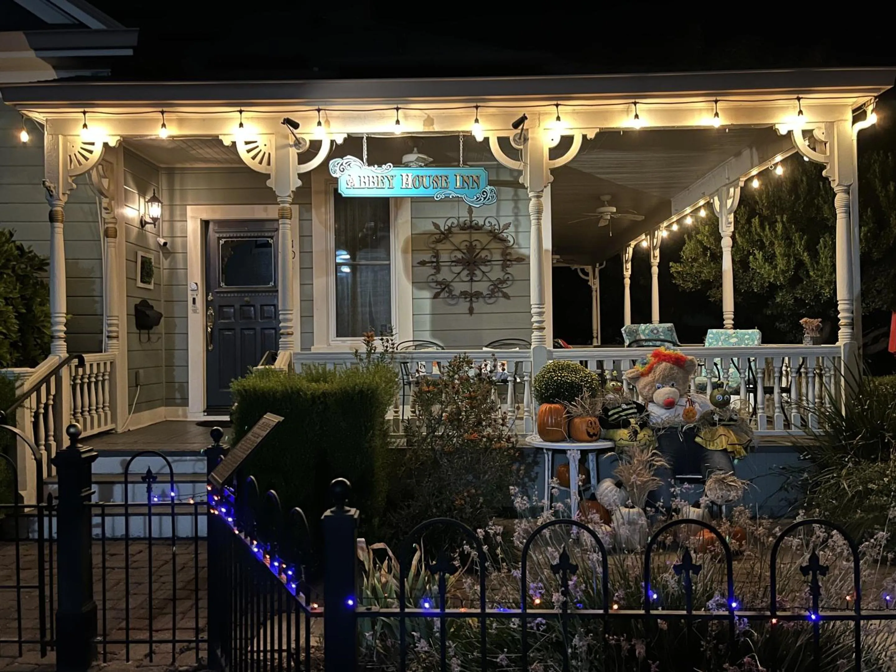 Garden in Abbey House Inn