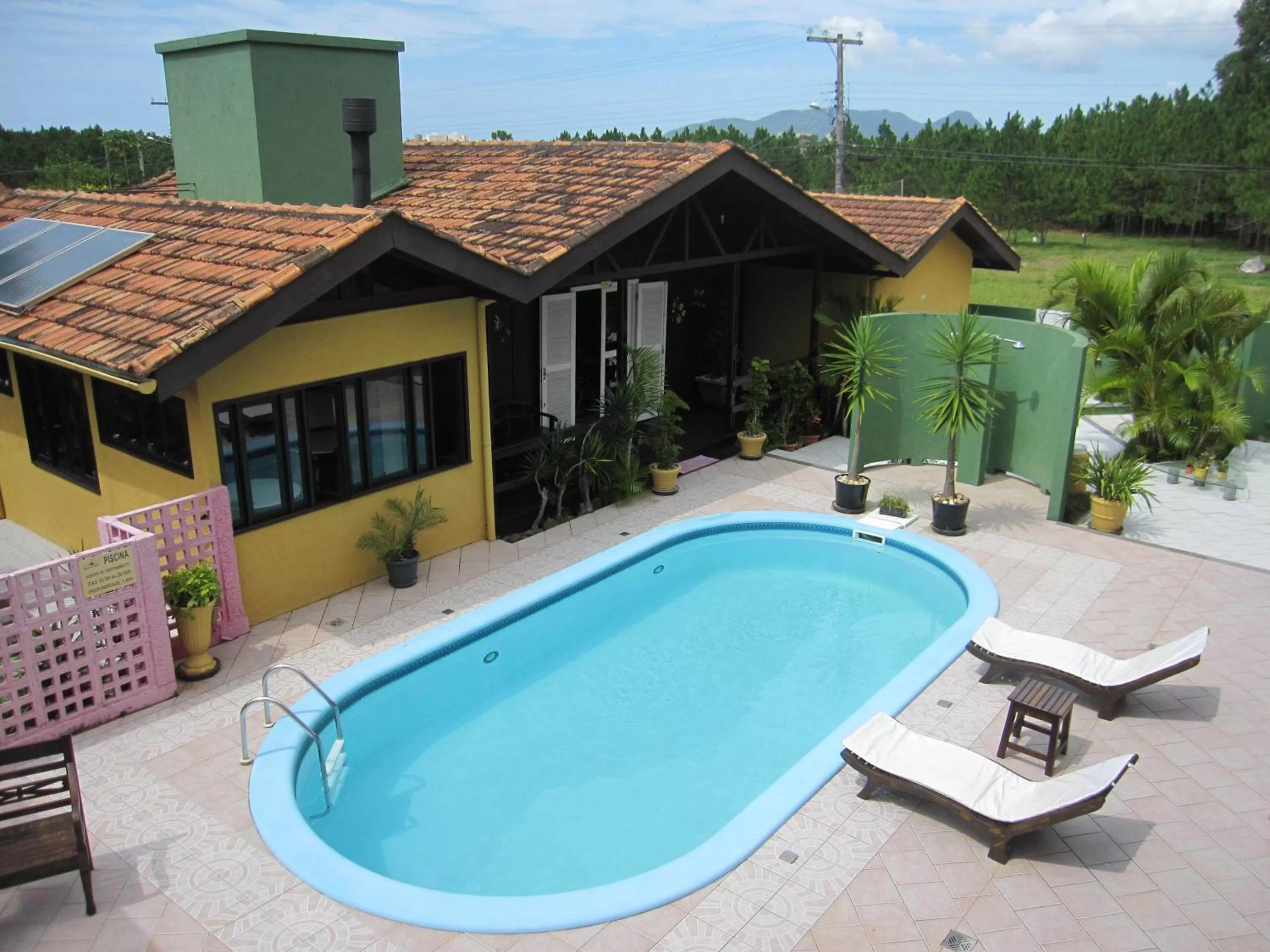 Bird's eye view, Swimming Pool in Pousada Vento Sul