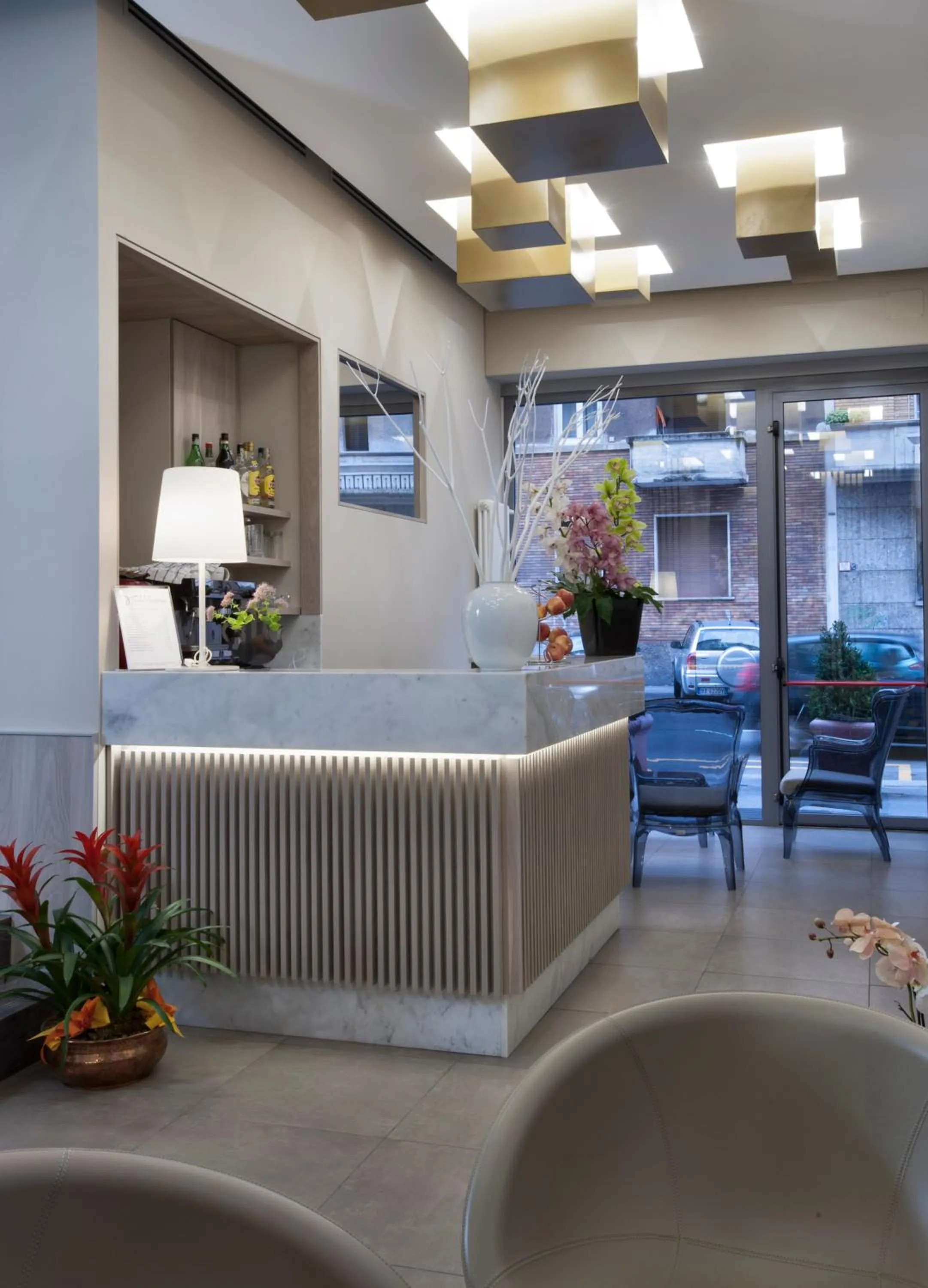 Communal lounge/ TV room in Hotel Gamma