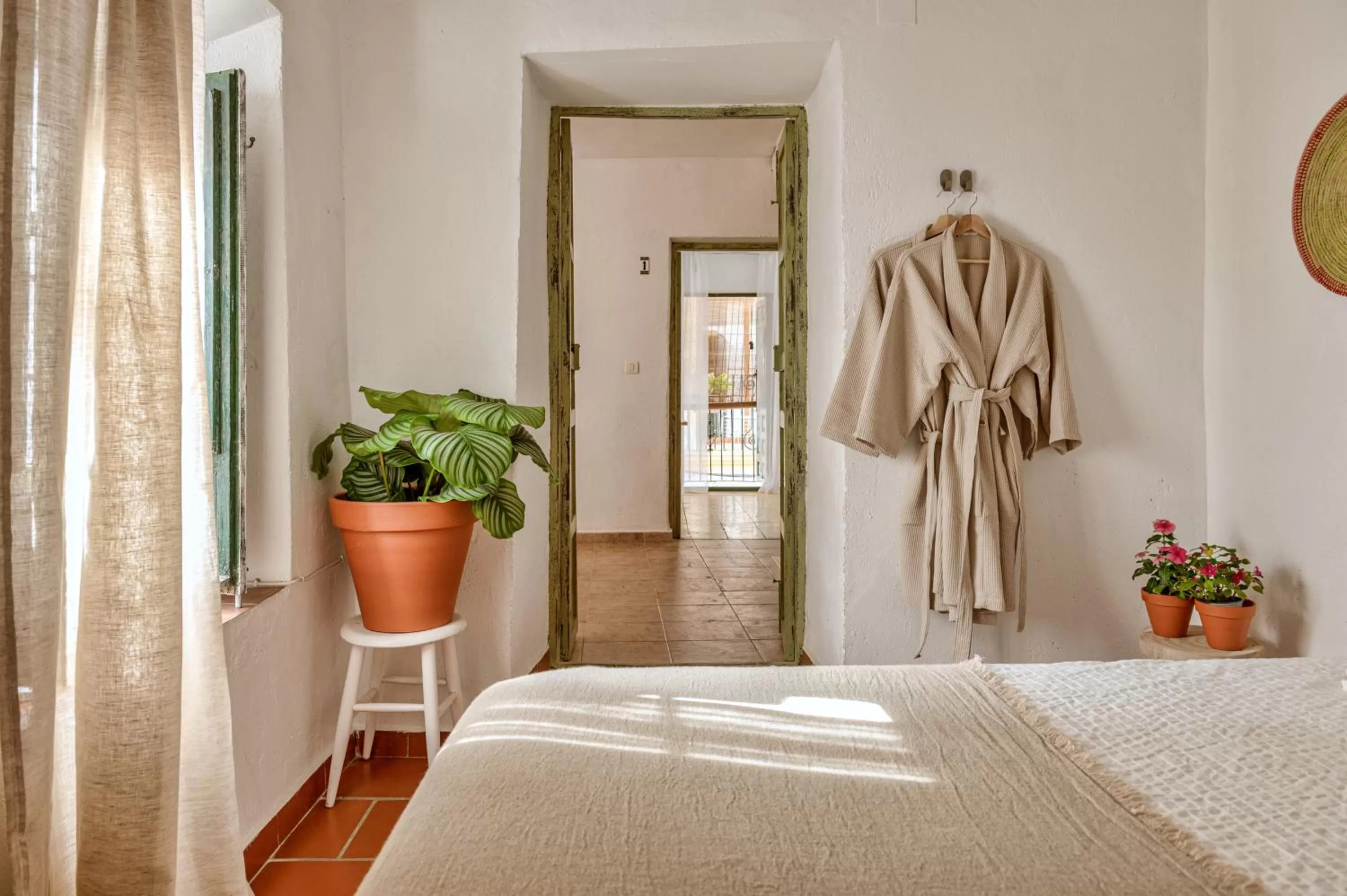 Bed in Encanto Guesthouse