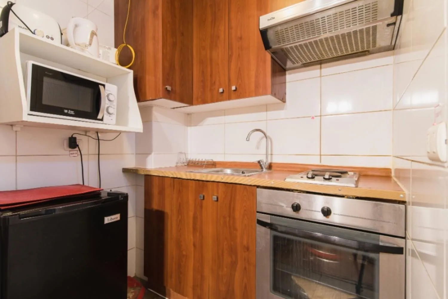 Kitchen or kitchenette in VR Suite Santiago