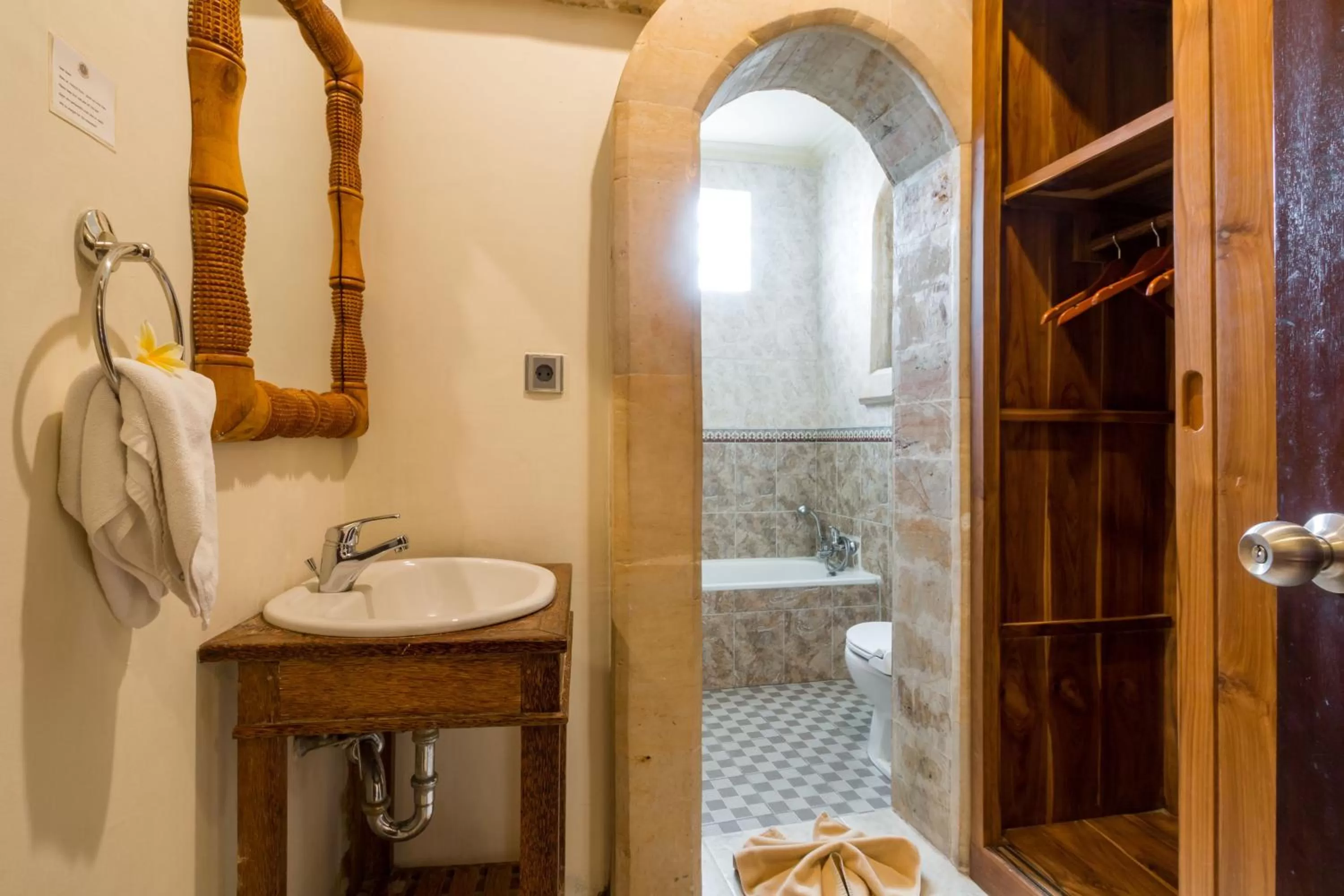 Bathroom in Ubud Aura Retreat