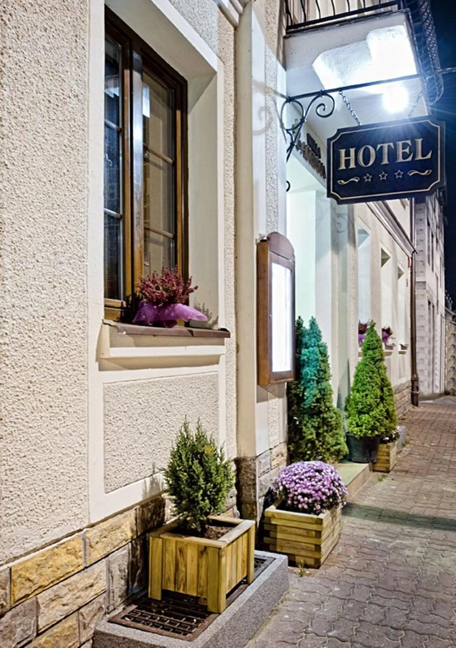 Facade/entrance in Hotel Willa Adriana