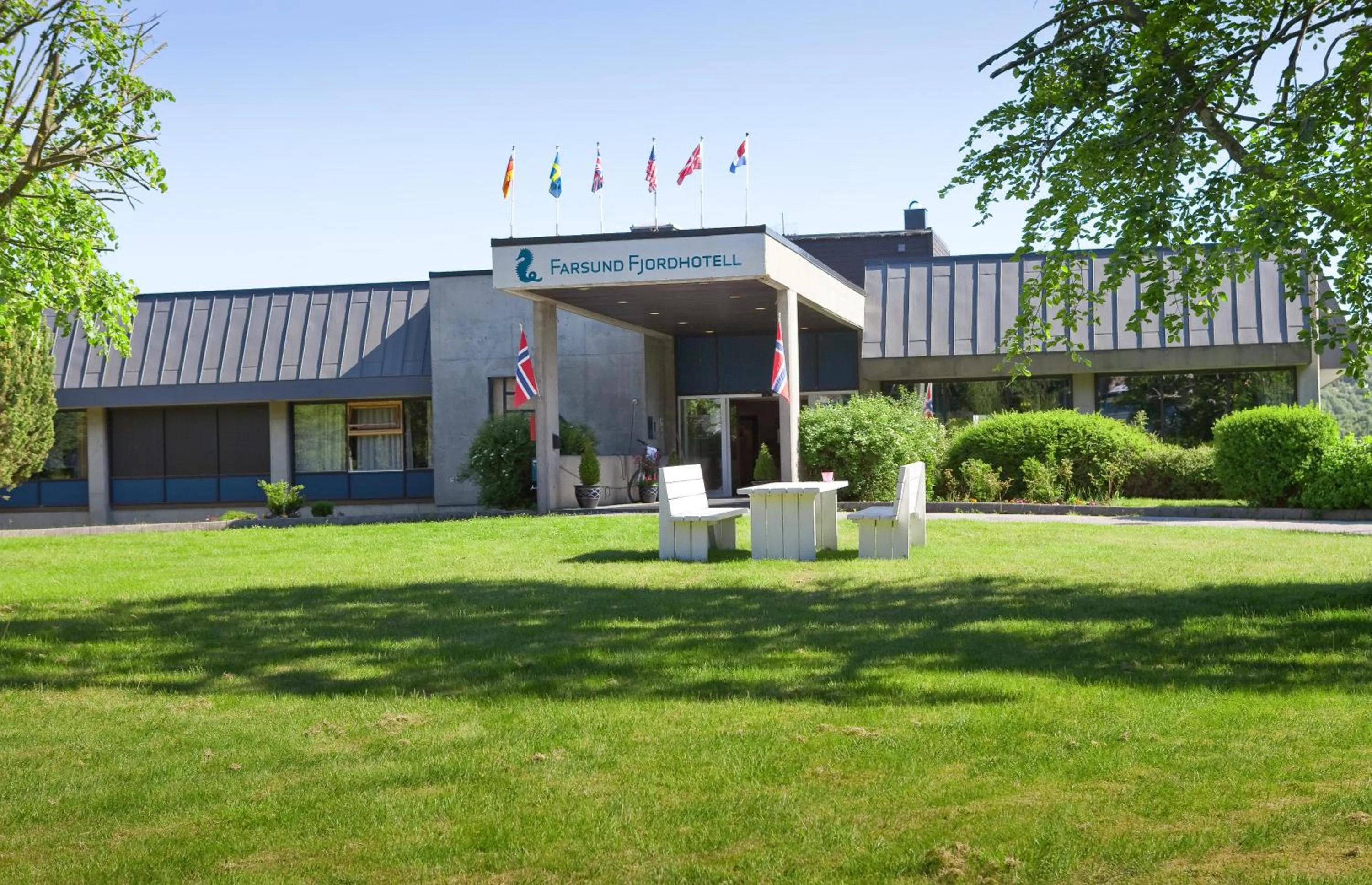 Property building in Farsund Fjordhotel