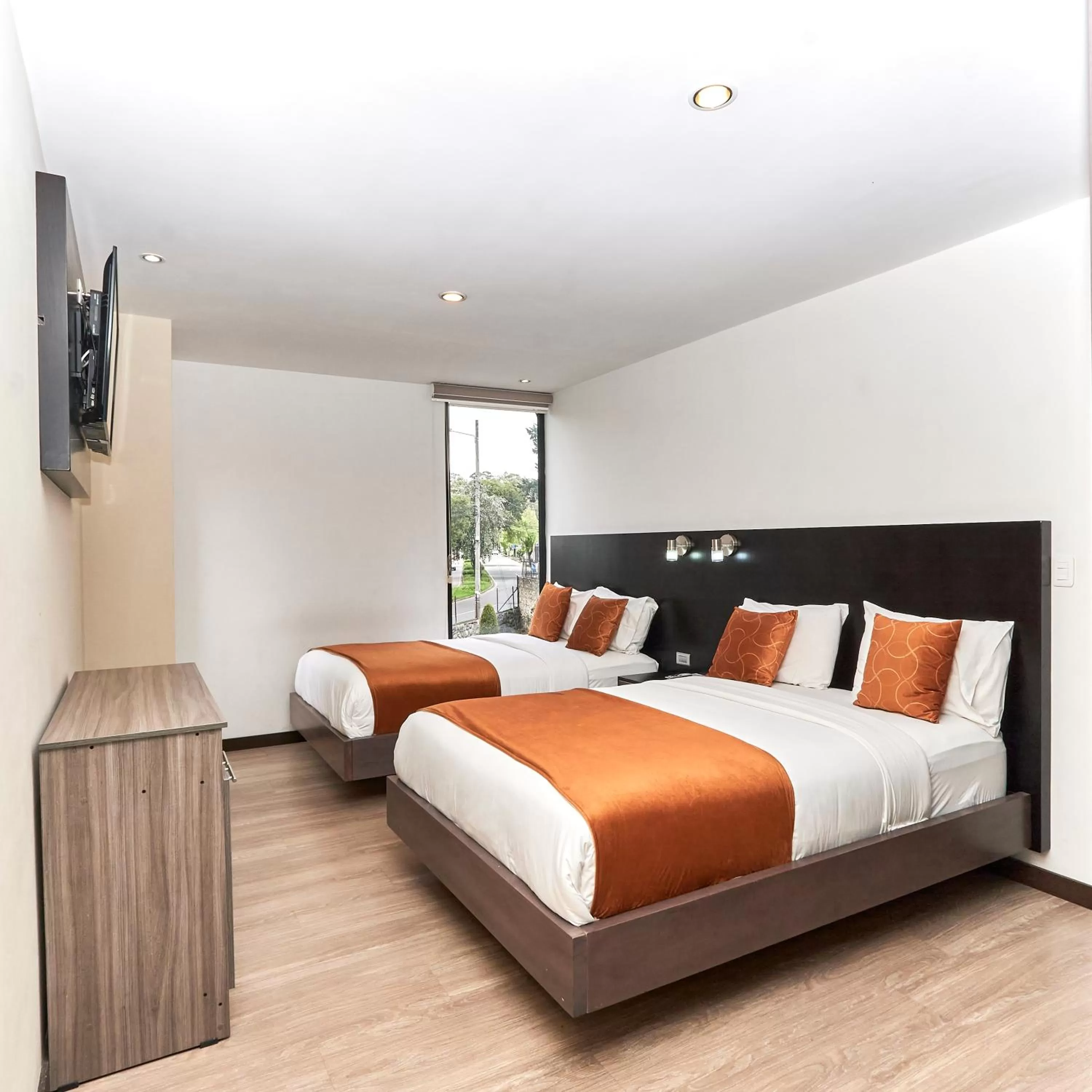 Bed in Hotel & Suites en Cuenca, Venue Batán