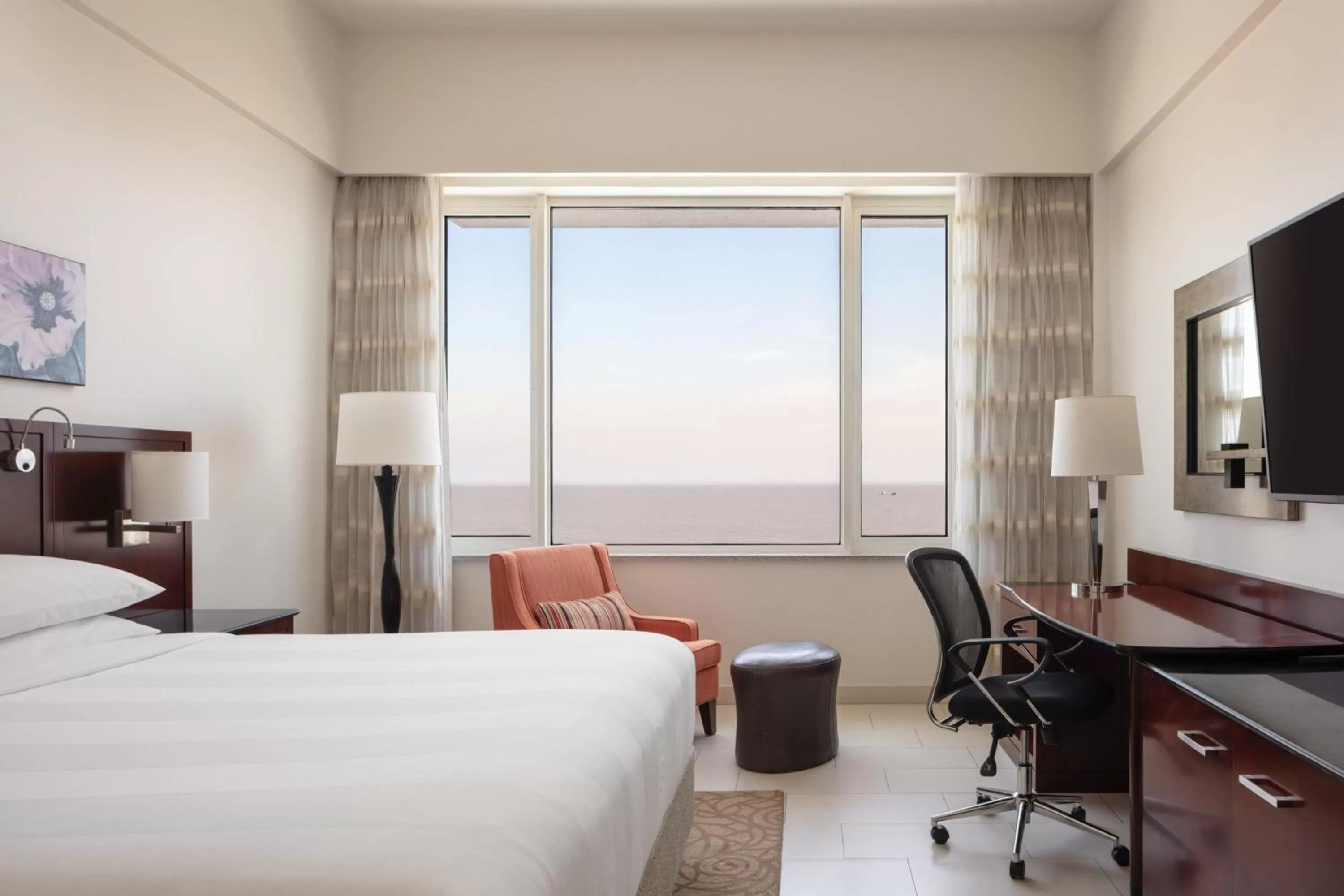 Photo of the whole room, Bed in Guyana Marriott Hotel Georgetown