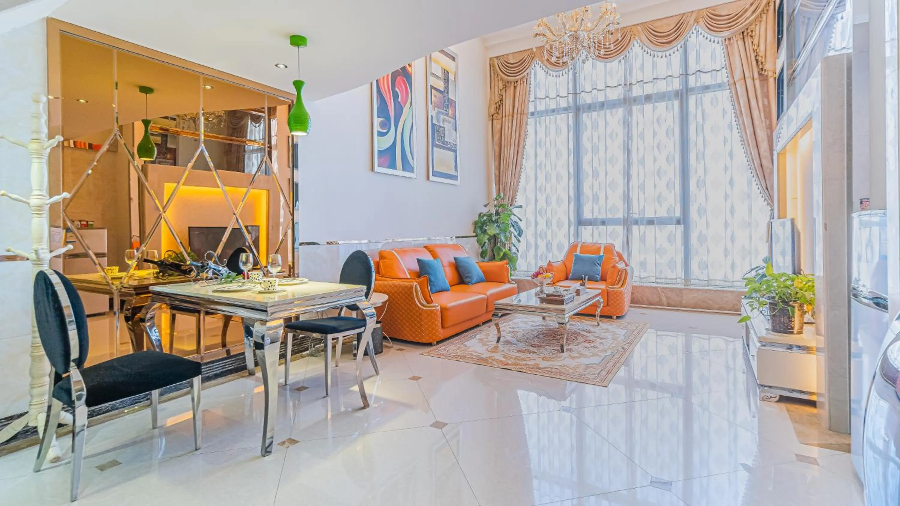 Living room in South & North International Apartment Beijing Road