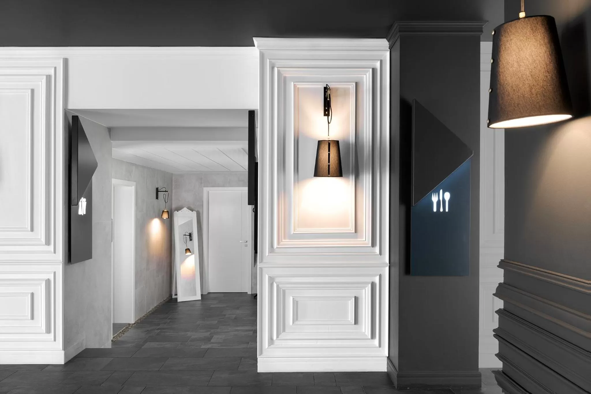 Lobby or reception in Hotel Del Corso