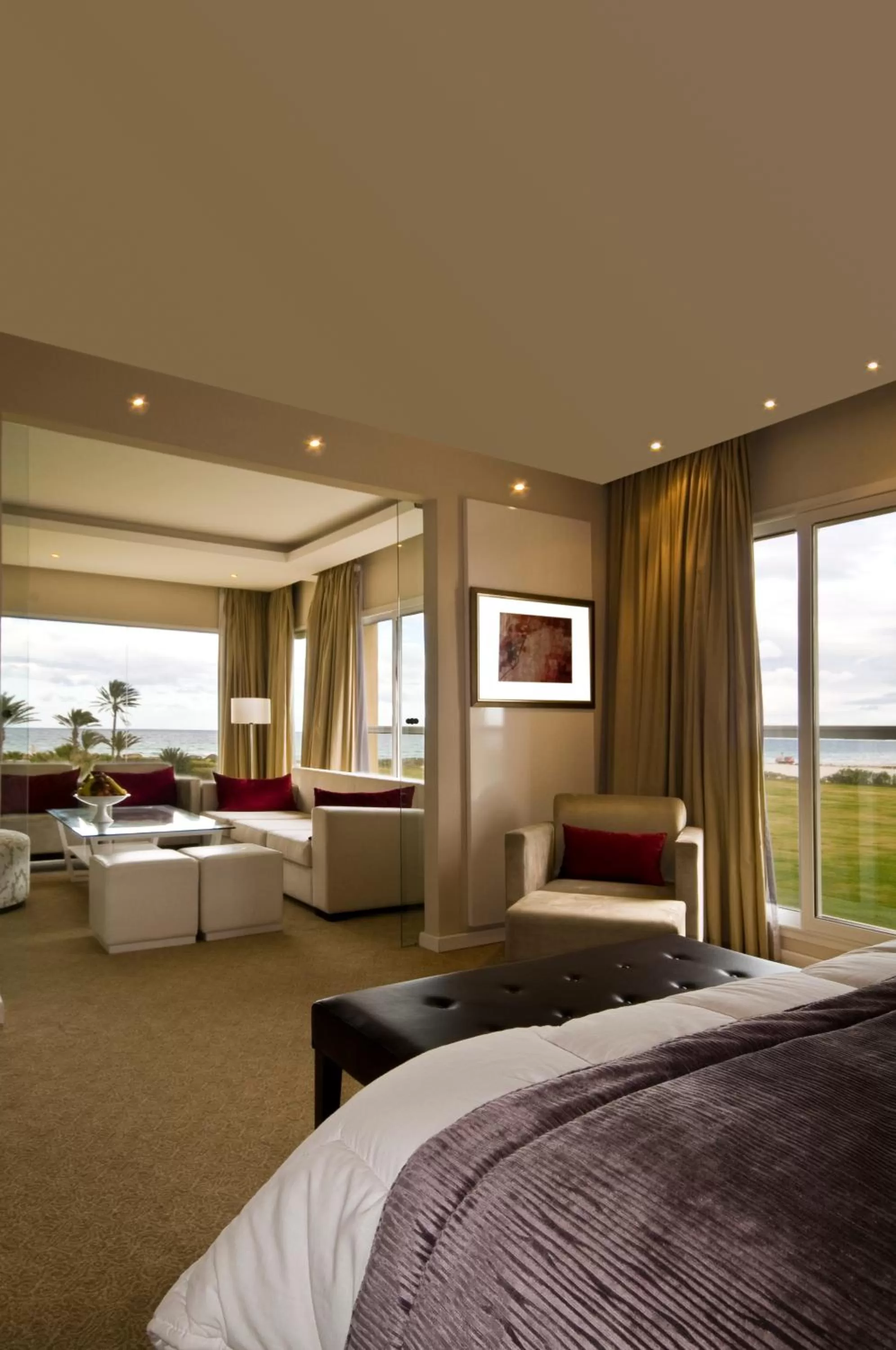 Bed in Royal Thalassa Monastir