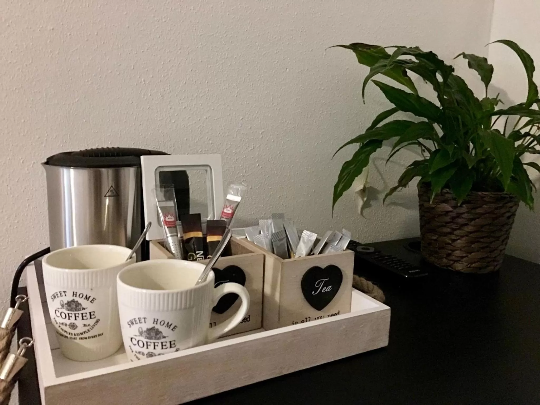 Decorative detail, Coffee/Tea Facilities in Hotel Salden