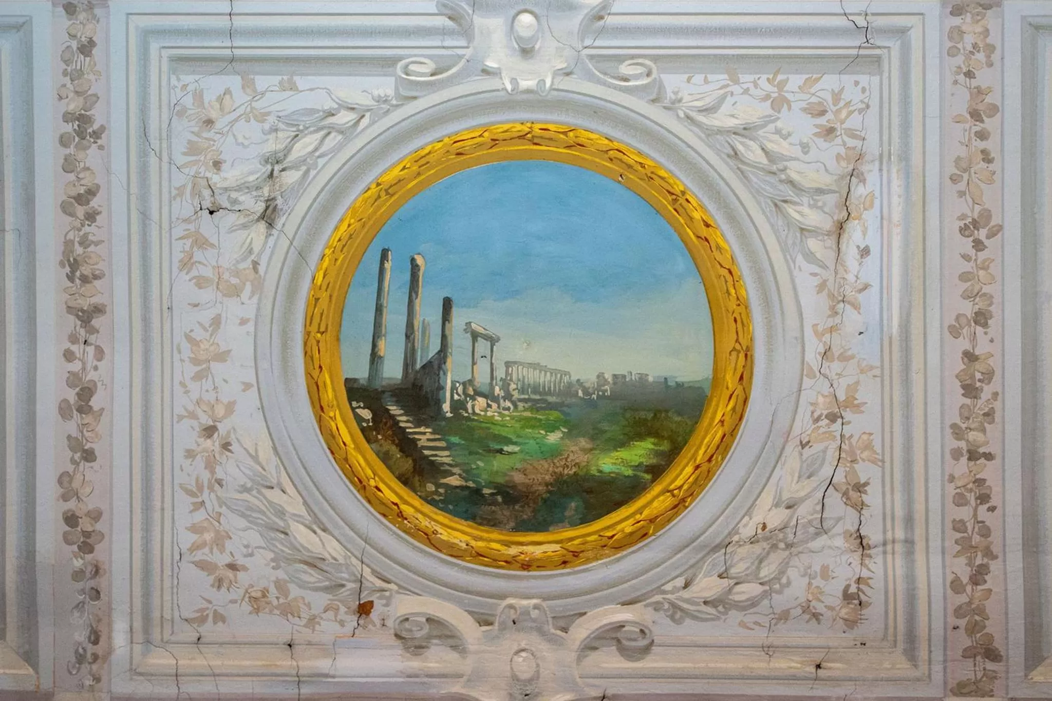 Decorative detail in Le Stanze Del Vicerè Boutique Hotel