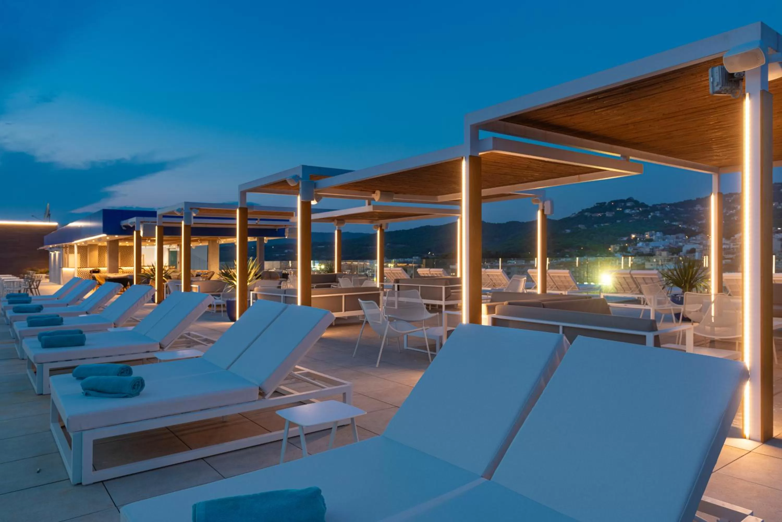 Balcony/Terrace in L'Azure Hotel 4* Sup