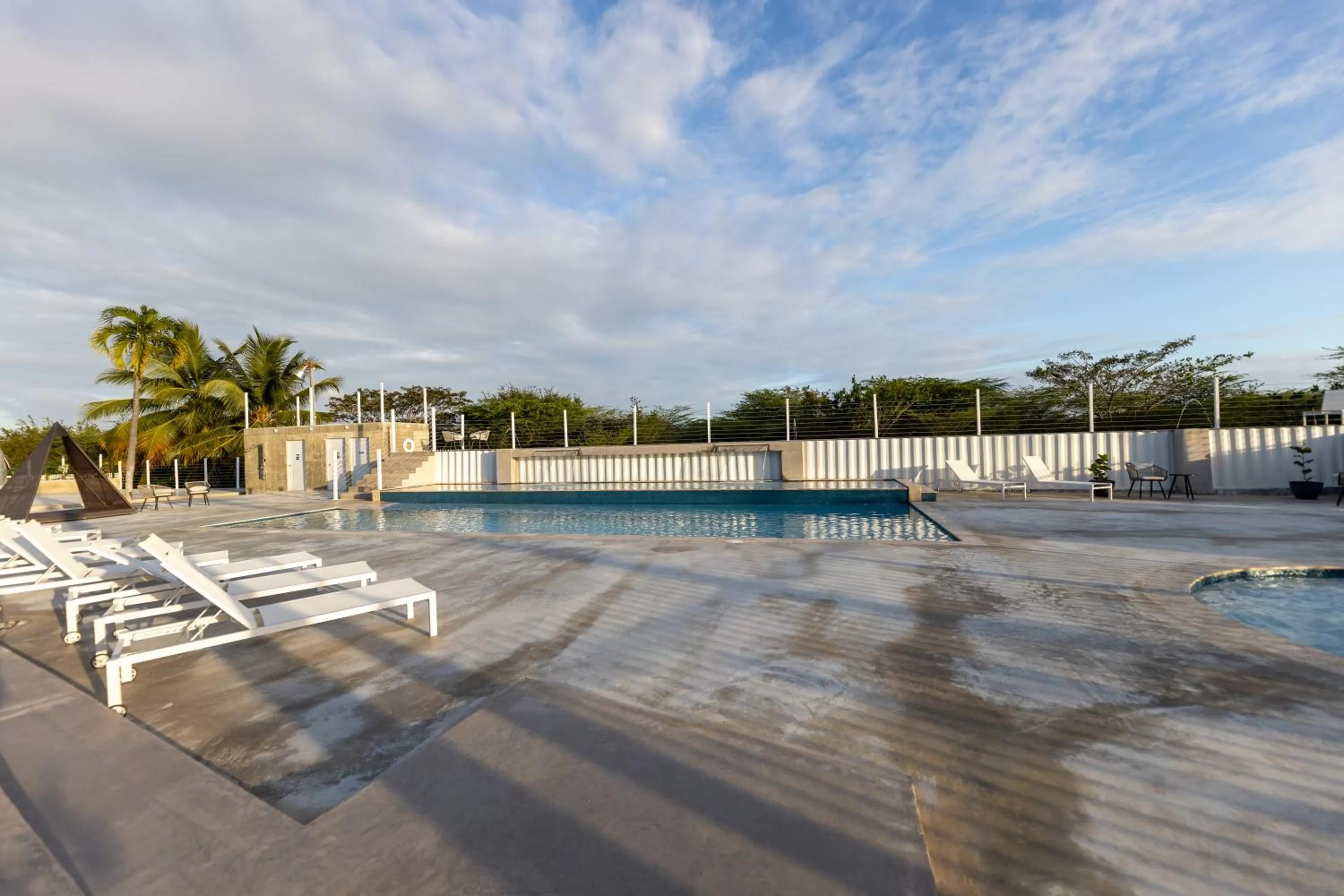 Swimming pool in BOHO Beach Club