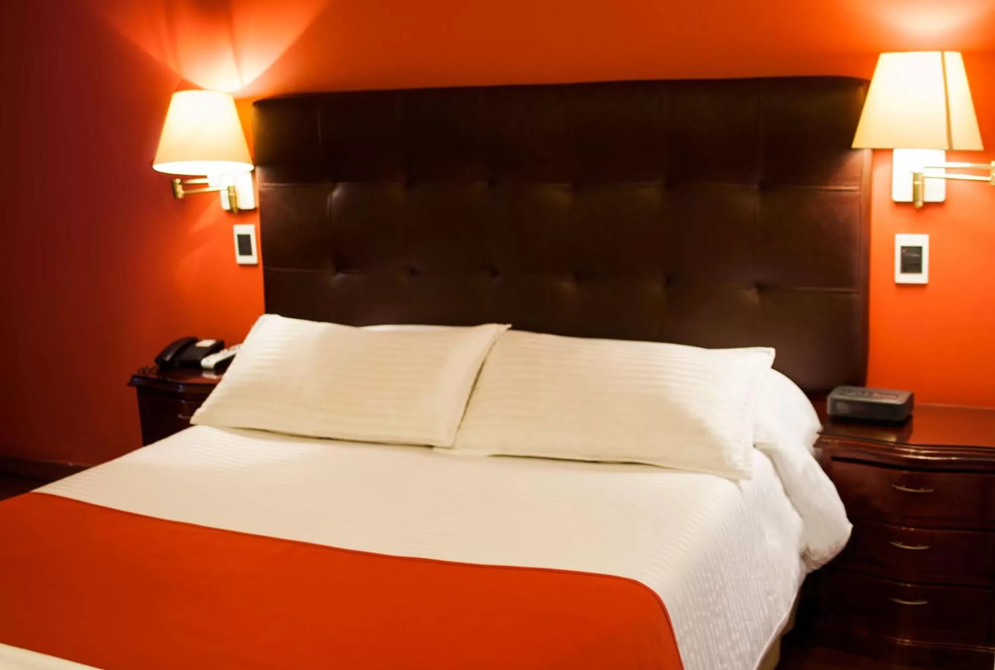 Bed in Apartaestudios Los Andes