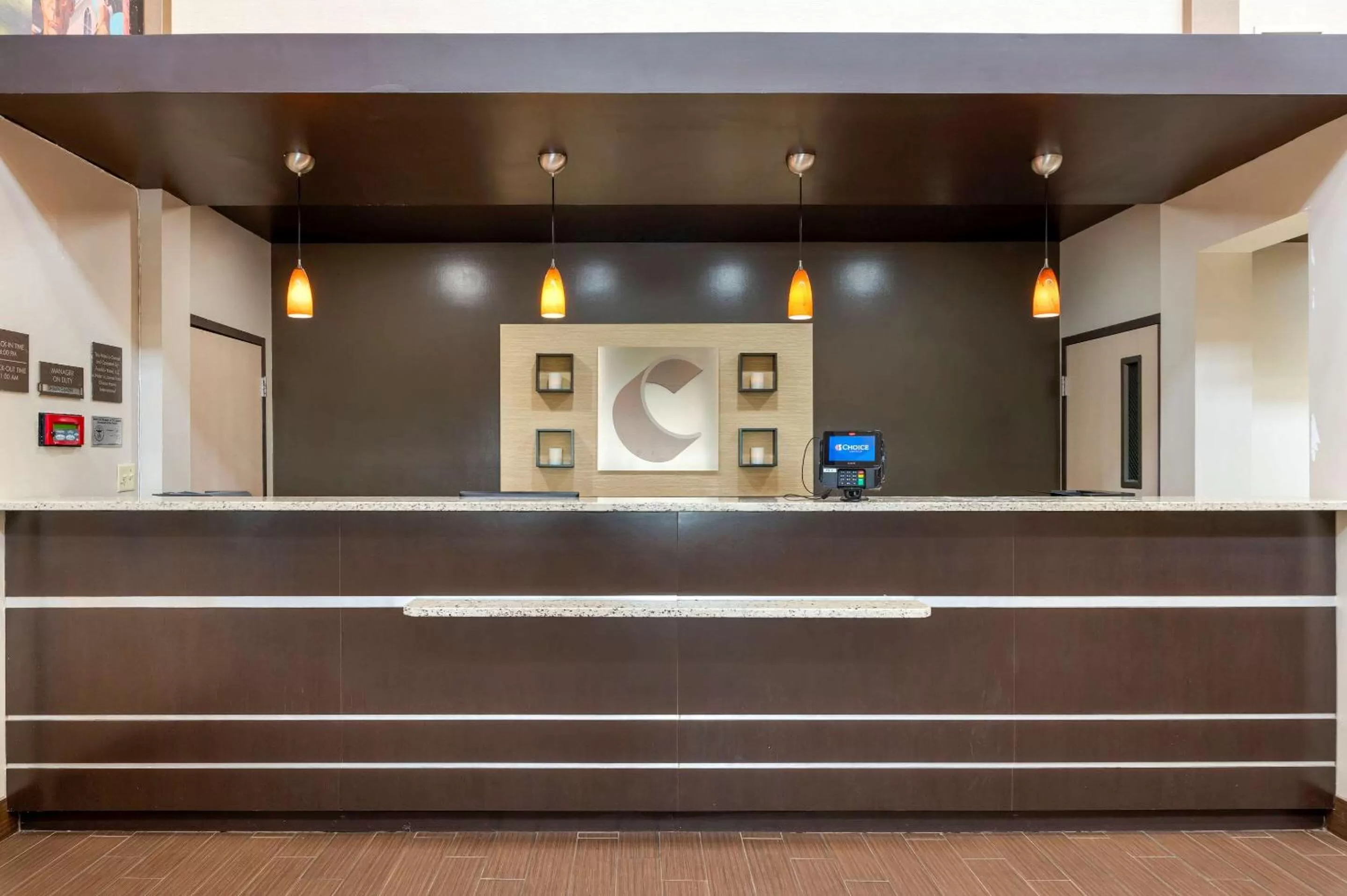 Lobby or reception in Comfort Suites Columbus Expo Center