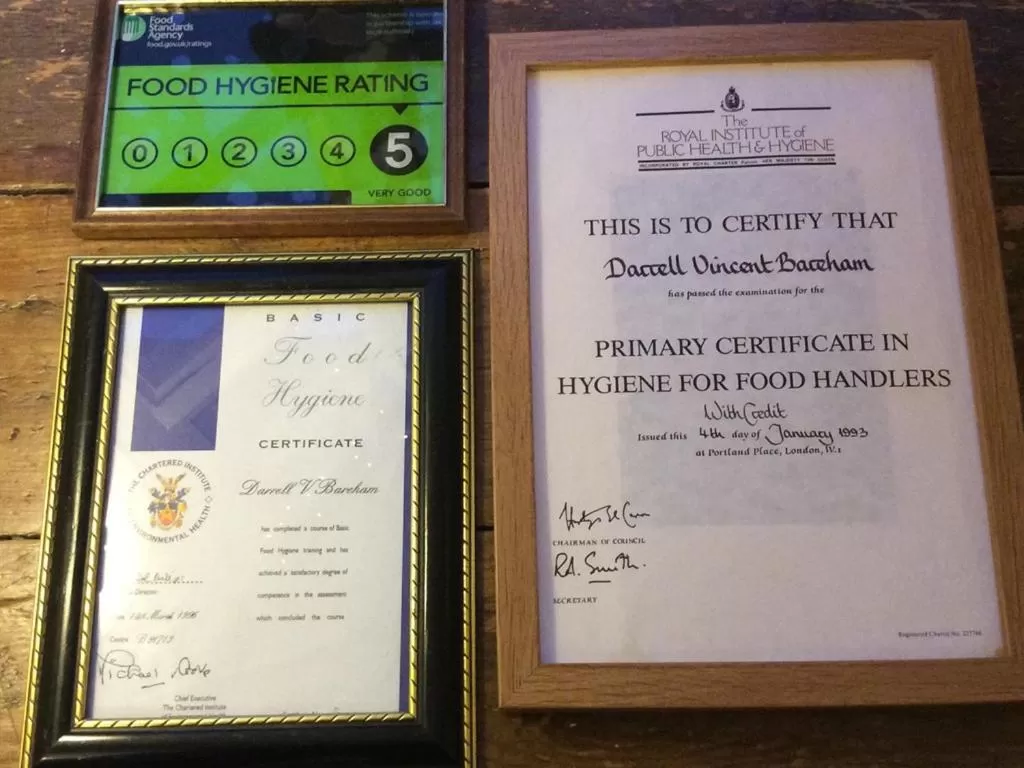 Dining area in Old Street B&B