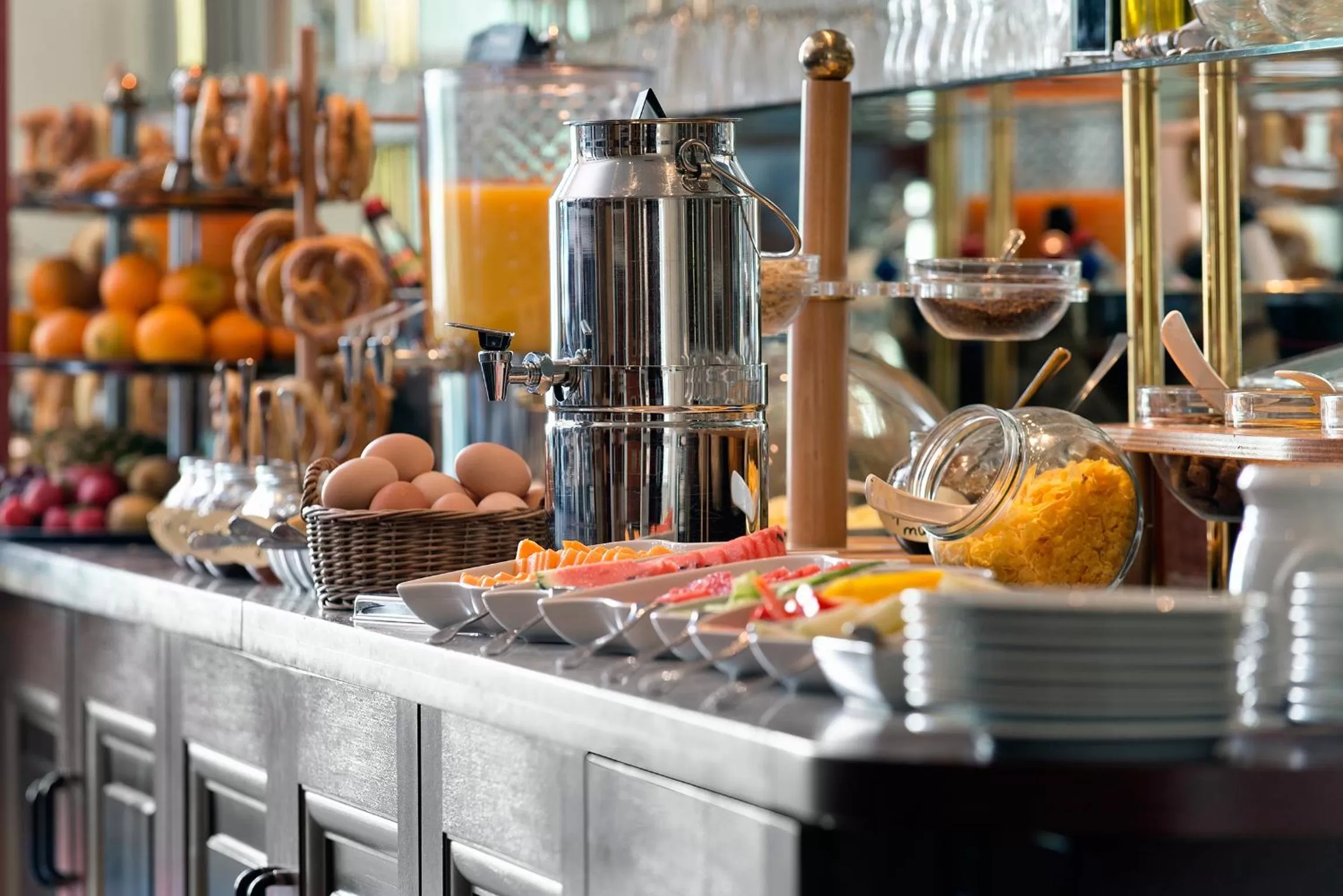 Restaurant/places to eat in SORAT Hotel Brandenburg