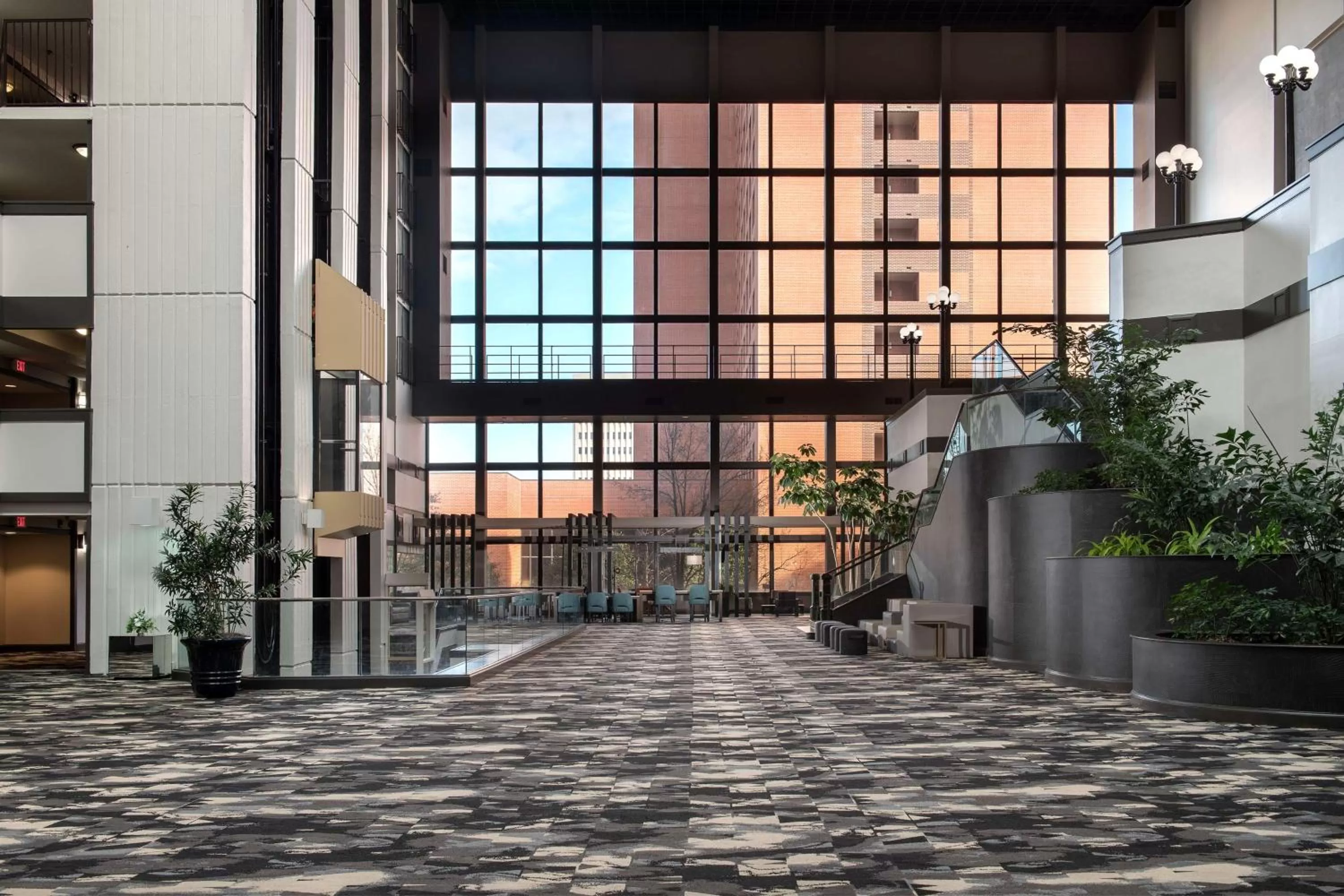 Lobby or reception in Embassy Suites Winston-Salem