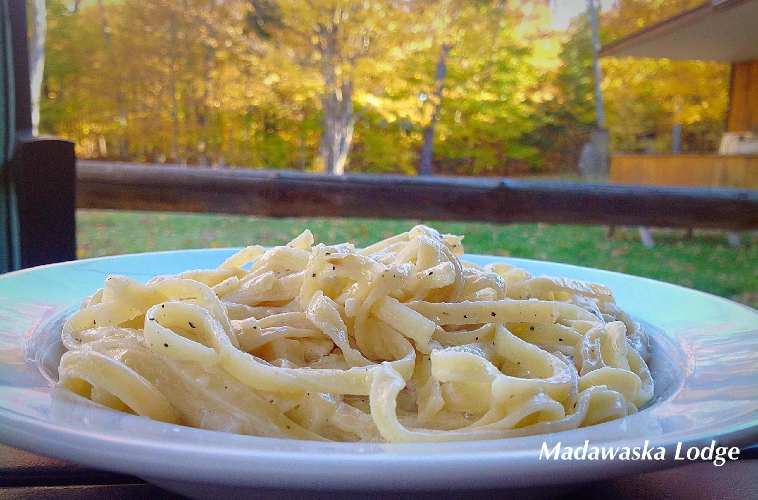 Lunch in Madawaska Lodge