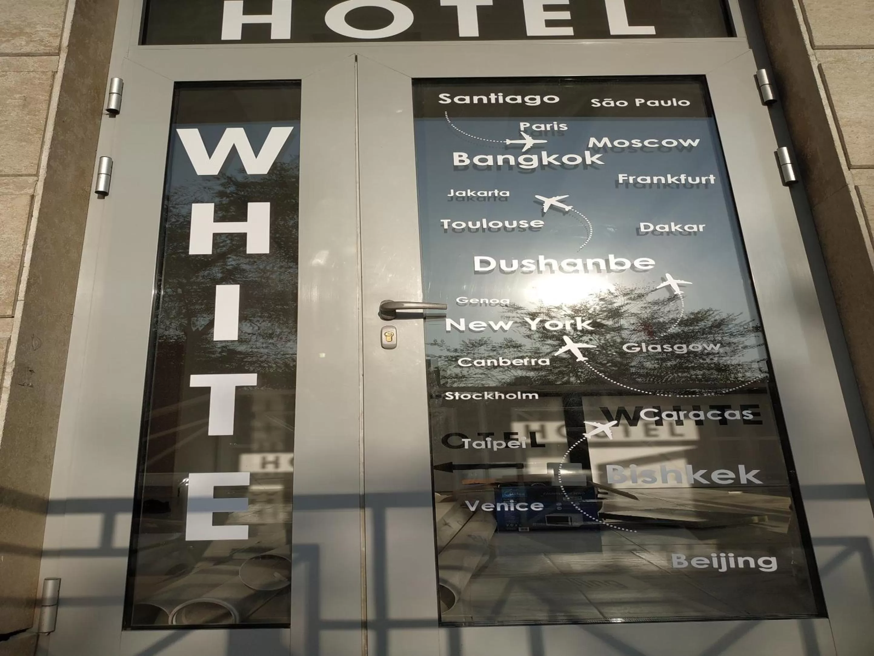 Property building in WHITE HOTEL & HOSTEL