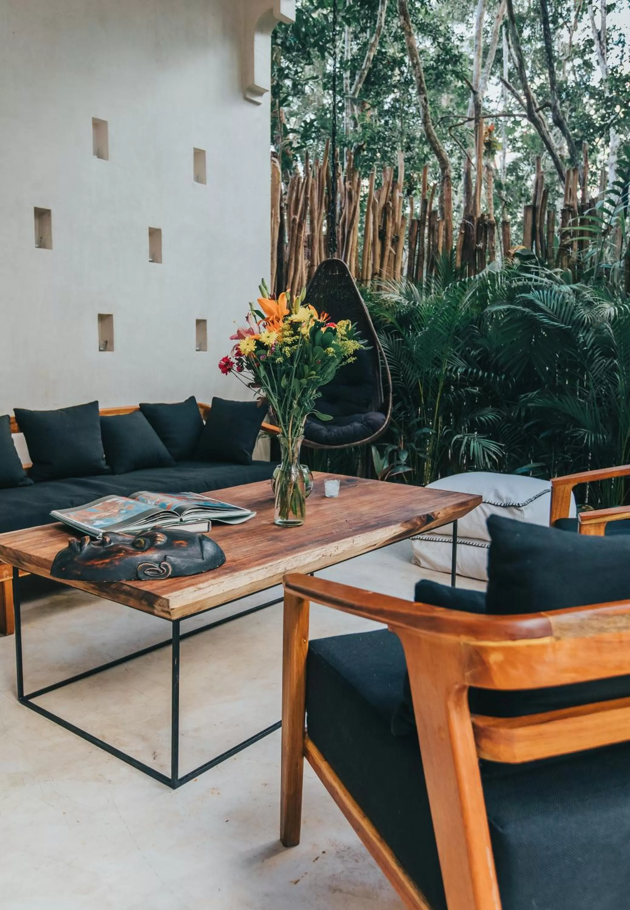 Patio in Ambre & Epices Jungle Hotel & Spa