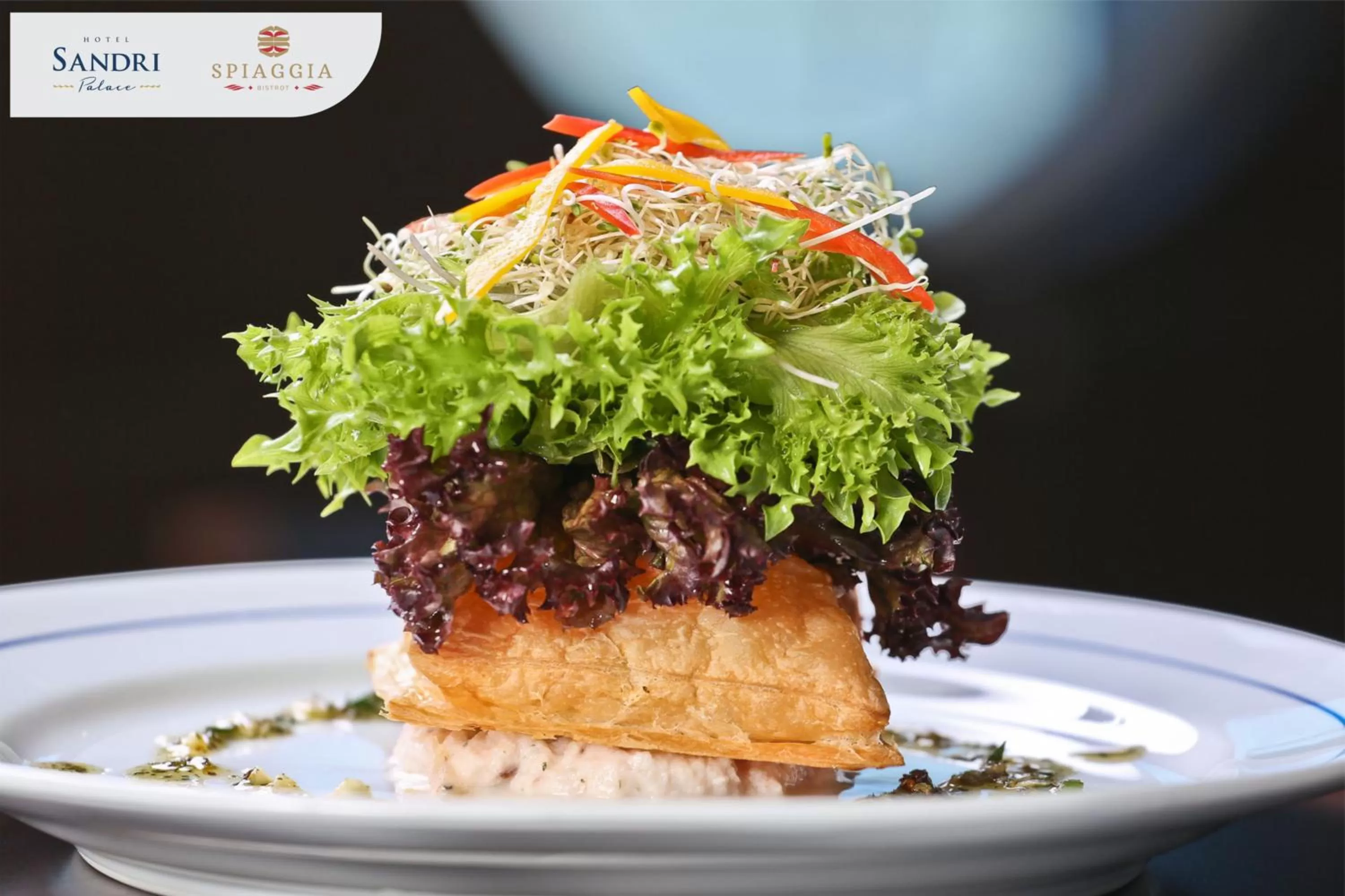 Food close-up in Sandri Palace Hotel