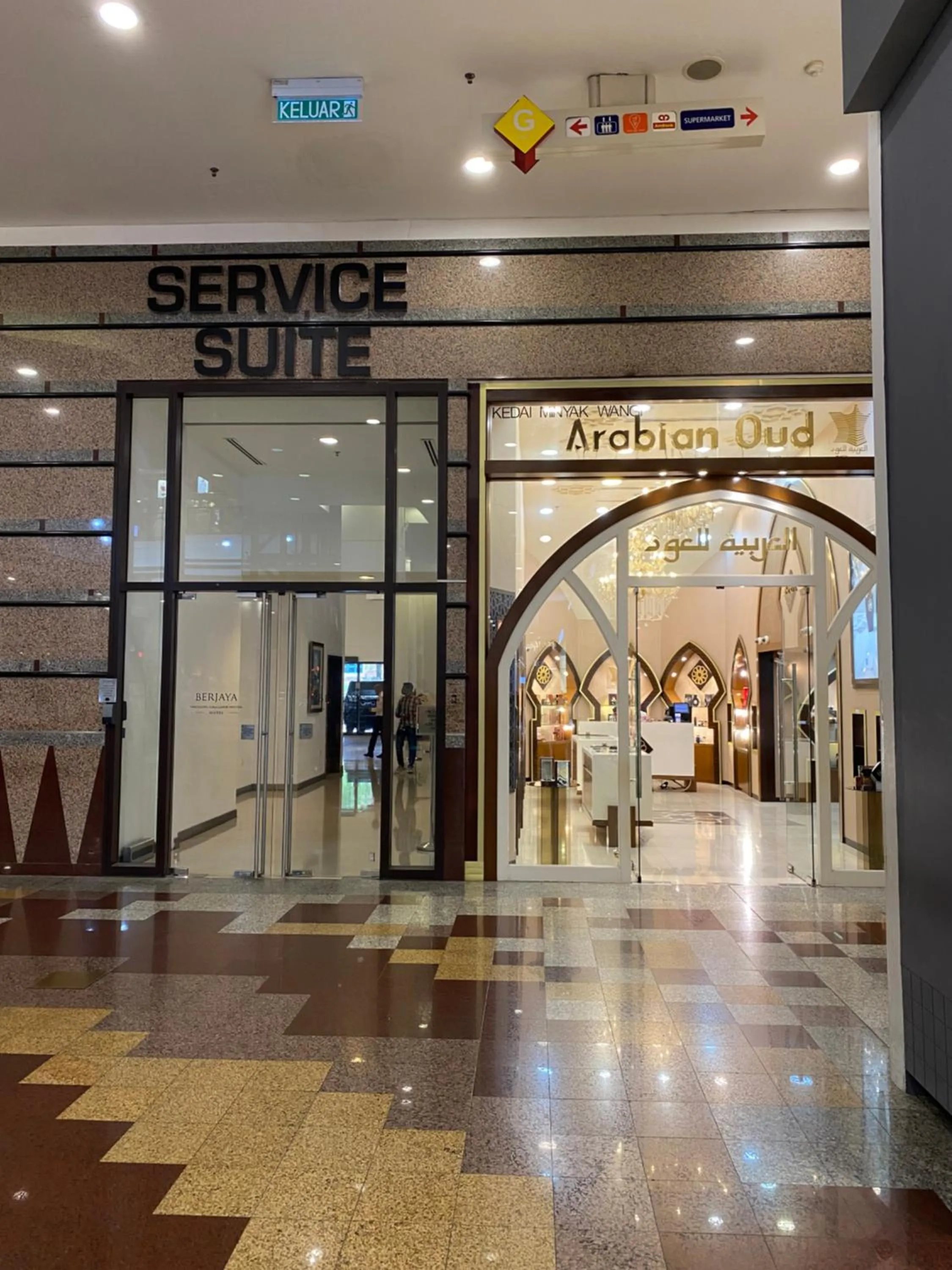 On-site shops in Serviced Apartments at Times Square Kuala Lumpur by Robinsons