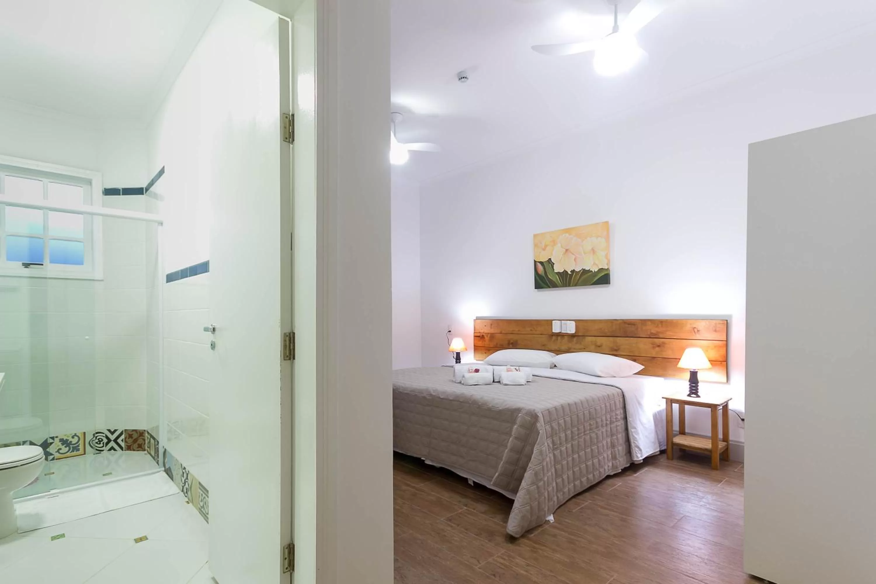 Bed, Room Photo in Pousada Sagrados Corações