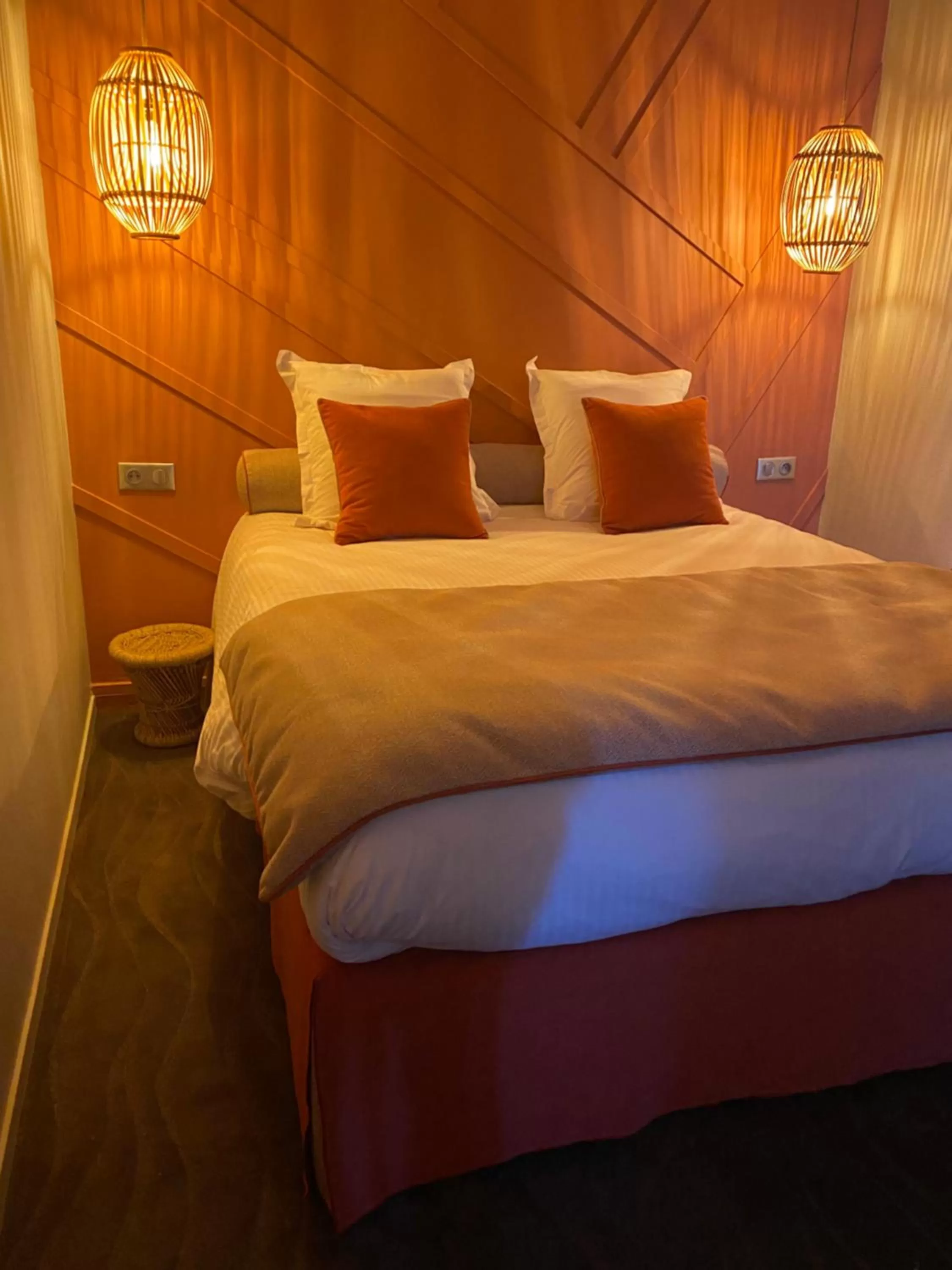 Bed in Hotel Normandy