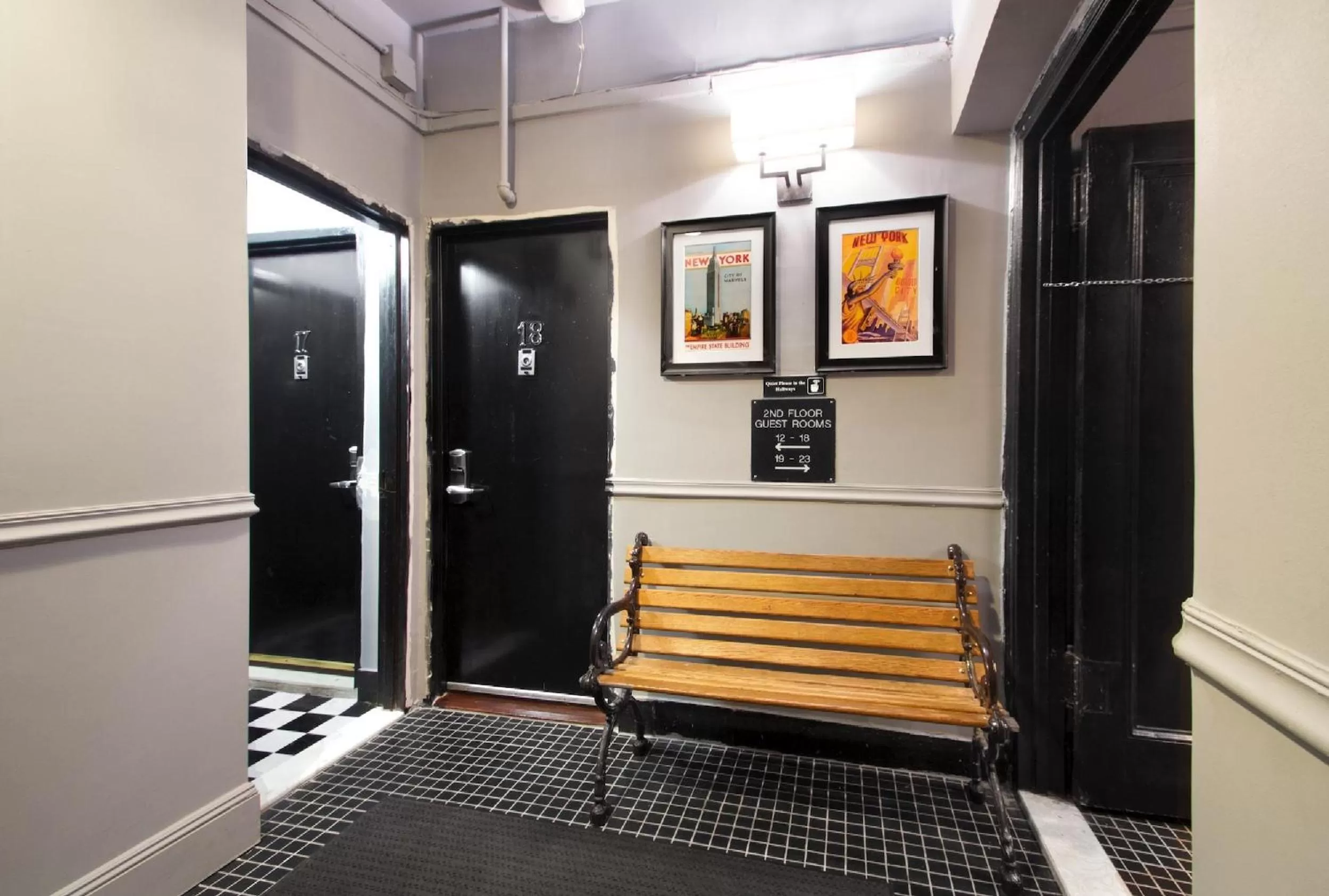 Decorative detail in Hotel 309