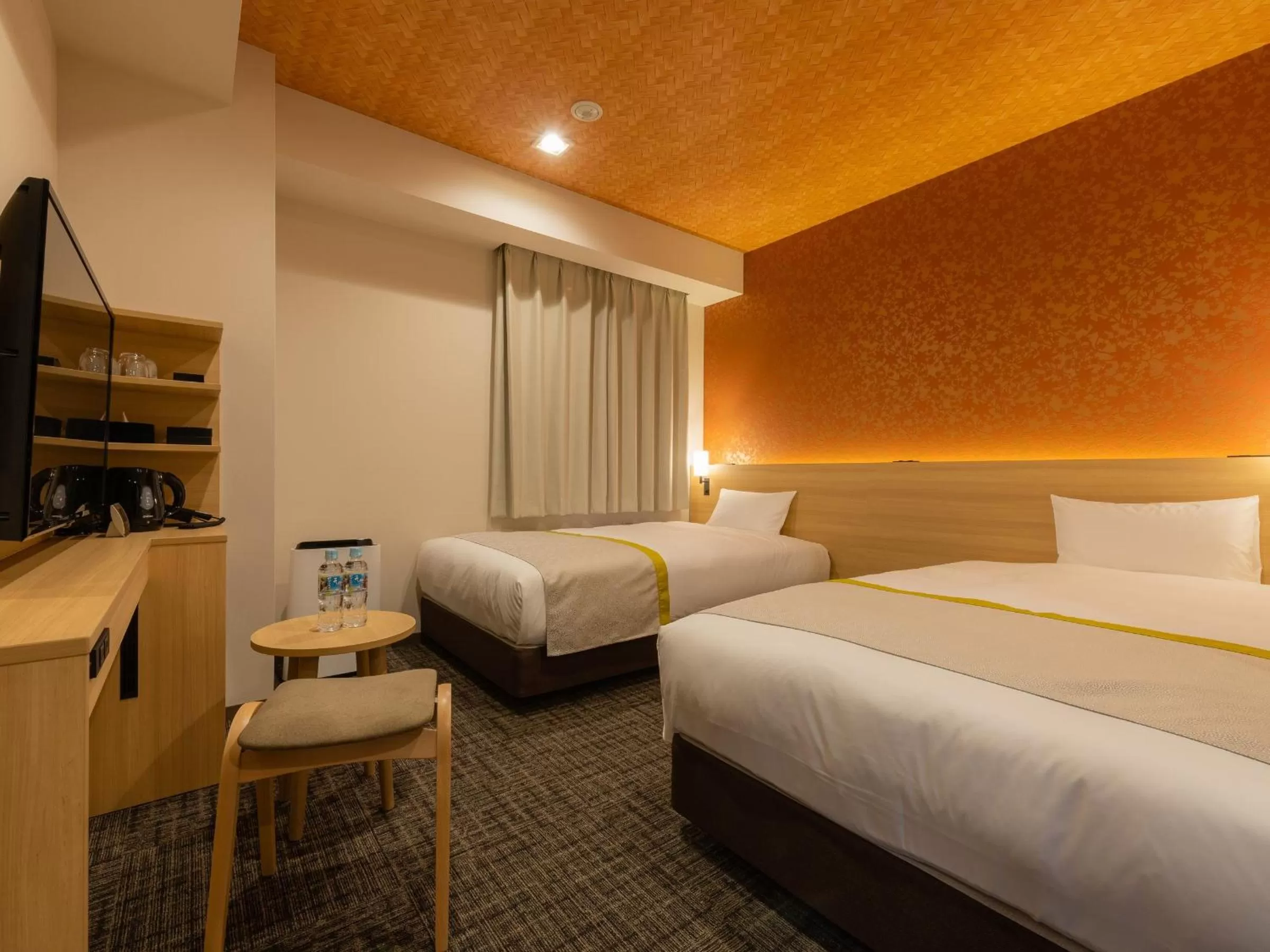 Photo of the whole room, Bed in Tosei Hotel Cocone Asakusa Kuramae