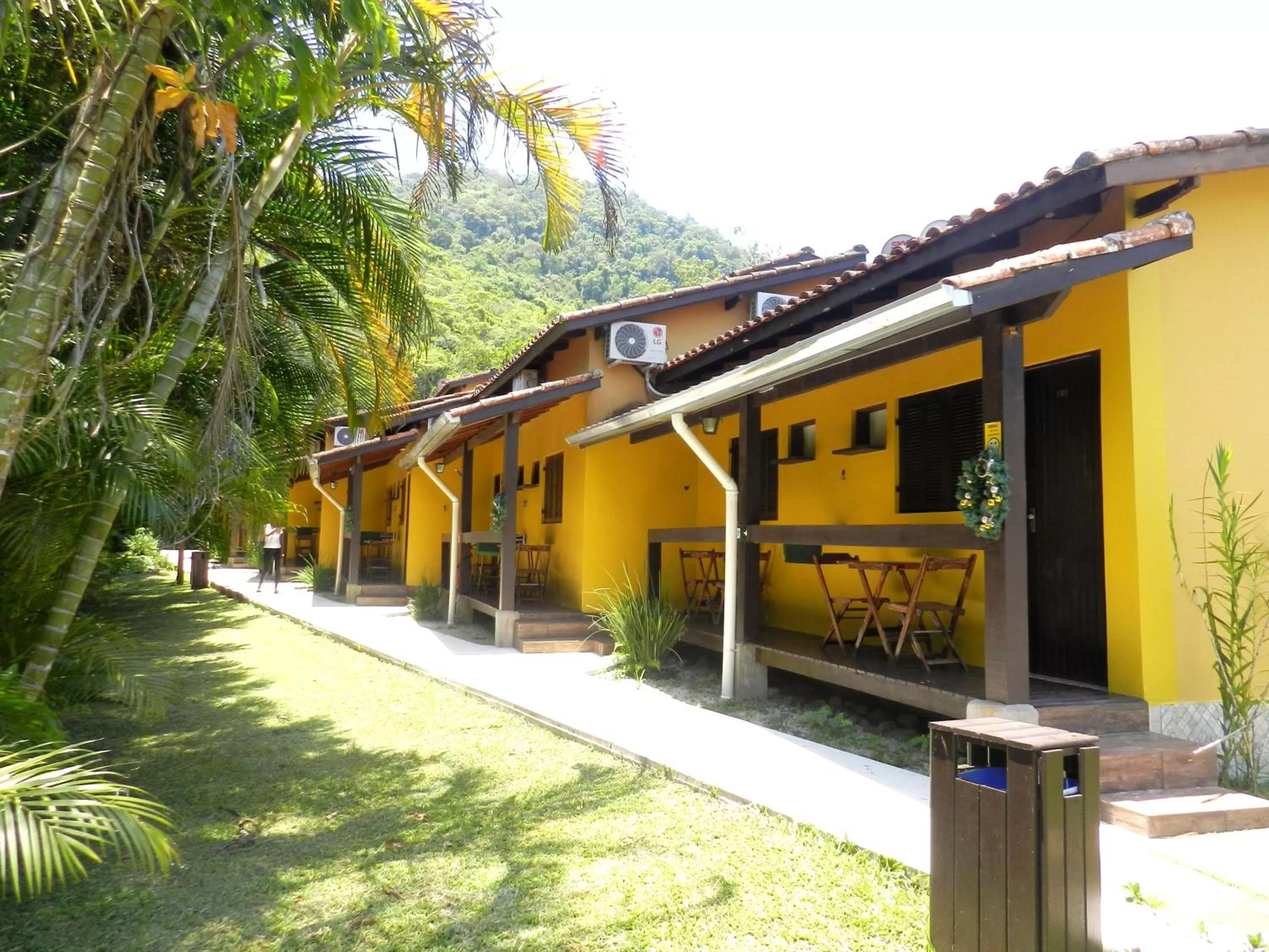 Balcony/Terrace in Hotel Bosques do Massaguaçu