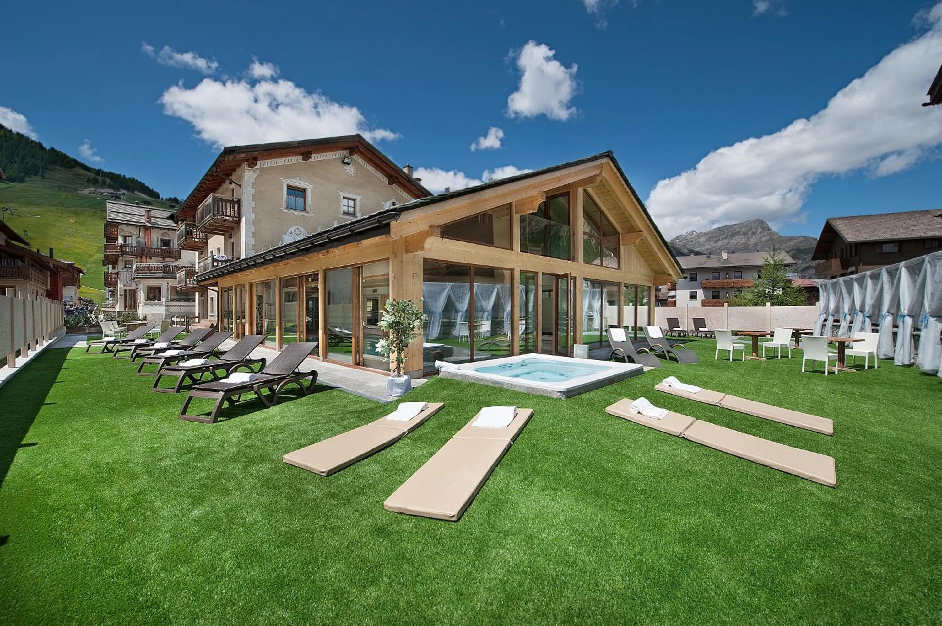 Patio in Bivio Hotel Plaza