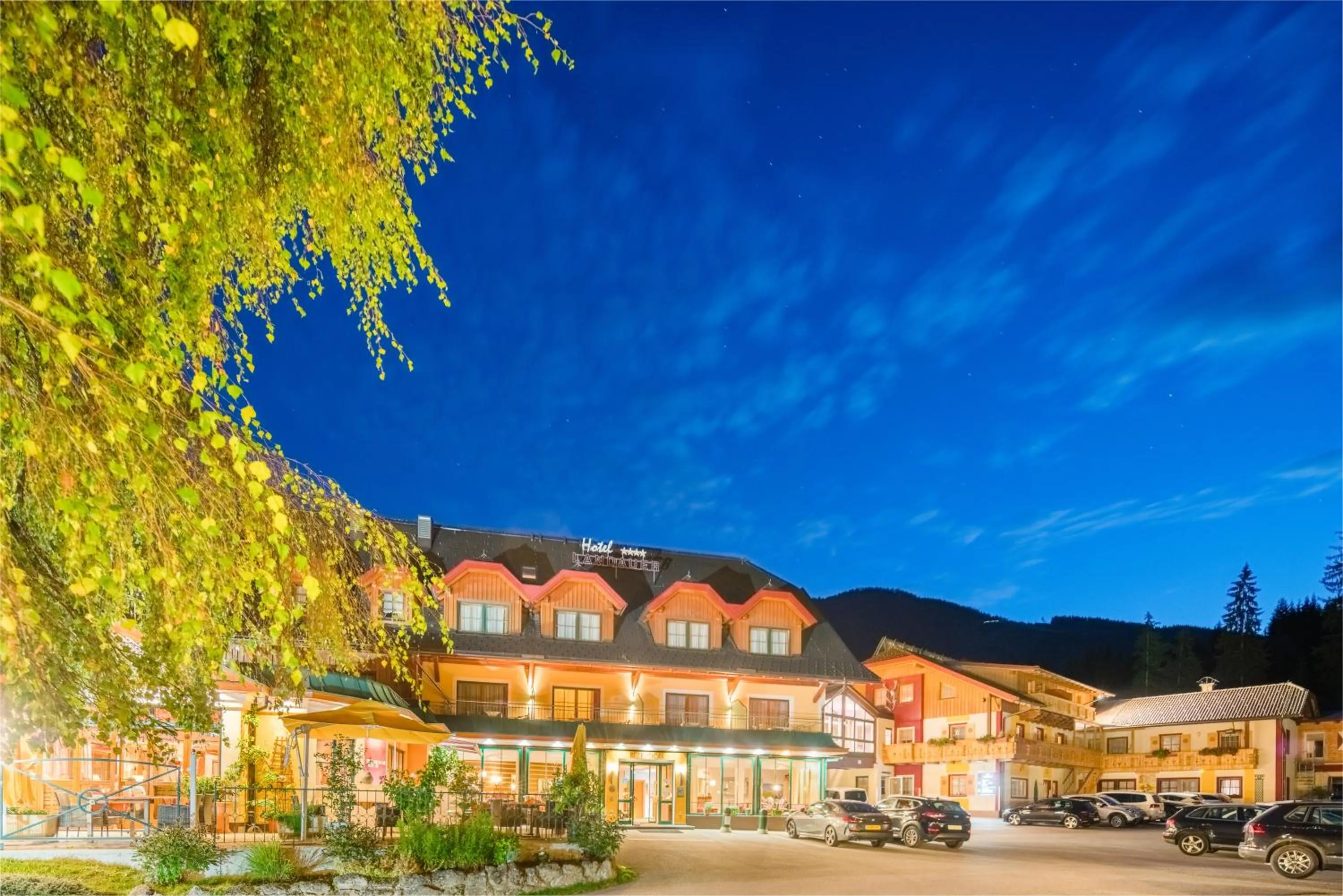 Property building in Hotel Vitaler Landauerhof