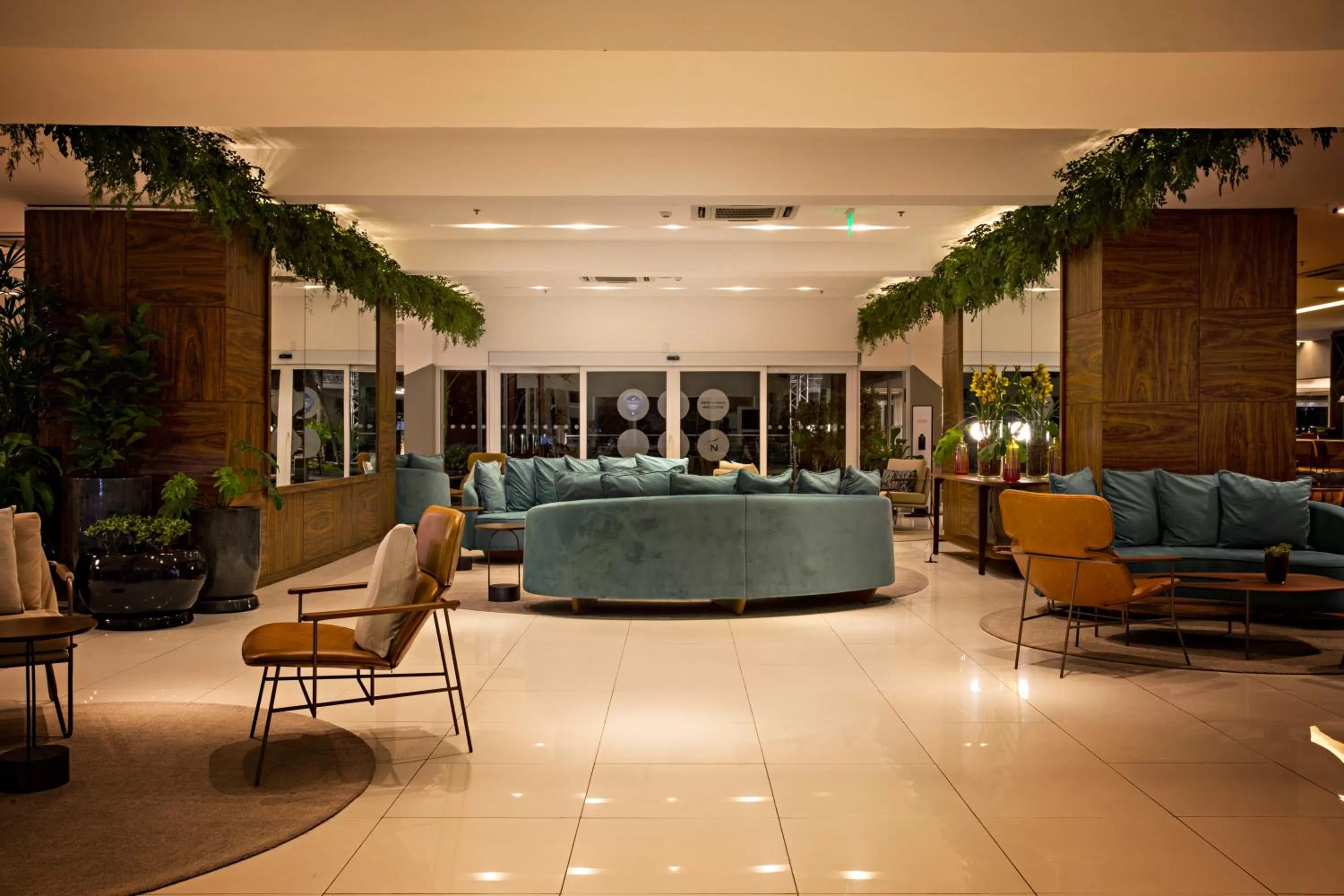 Lobby or reception in Novotel Sao Paulo Morumbi