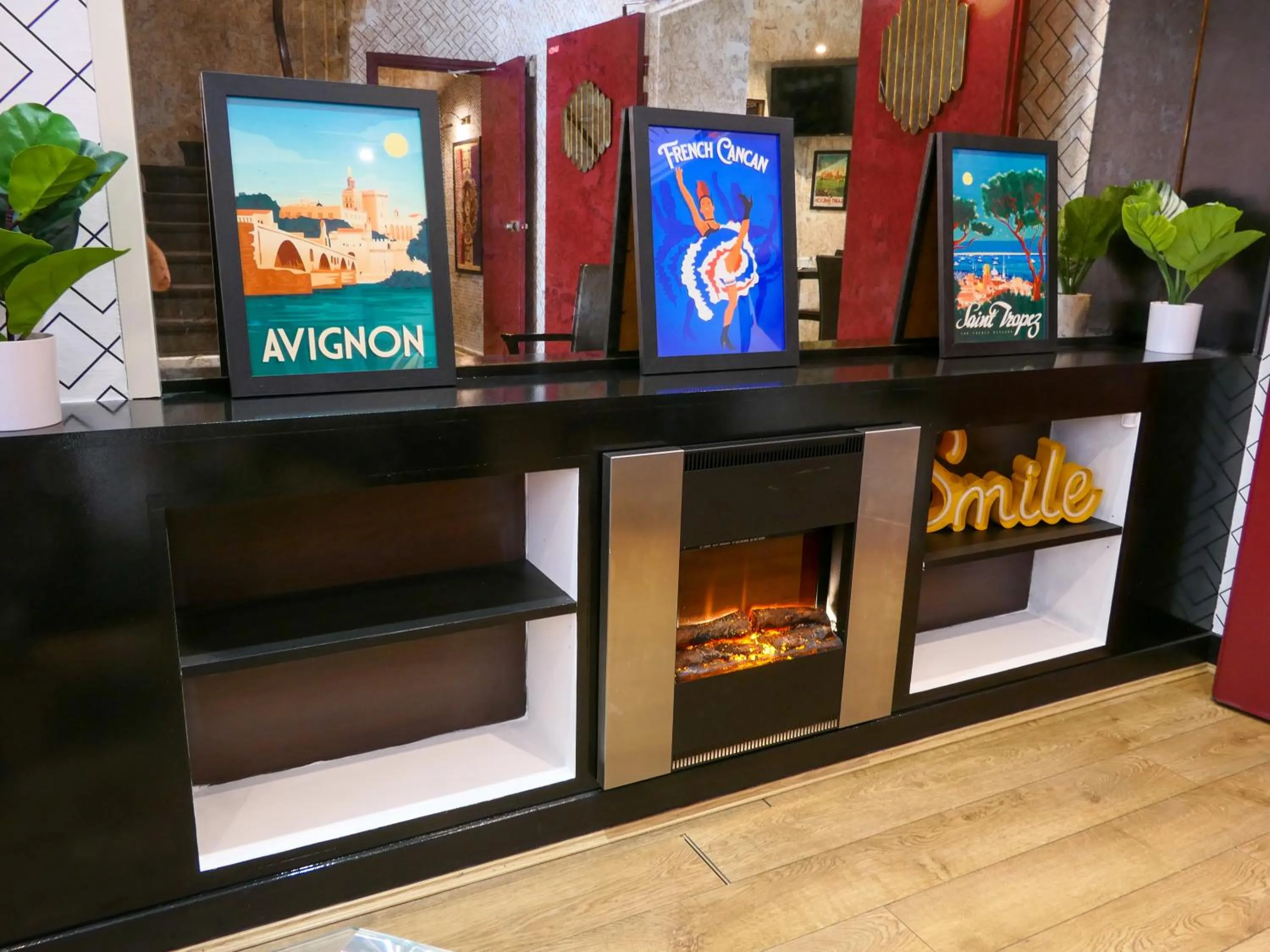 Lobby or reception in Hôtel de France Quartier Latin